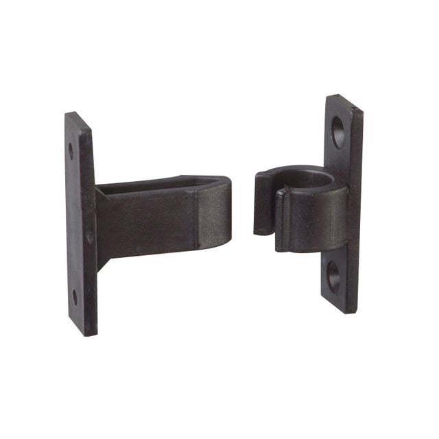 Arrêt à pince composite noir, H.50 x L.50 x P.20 mm AFBAT