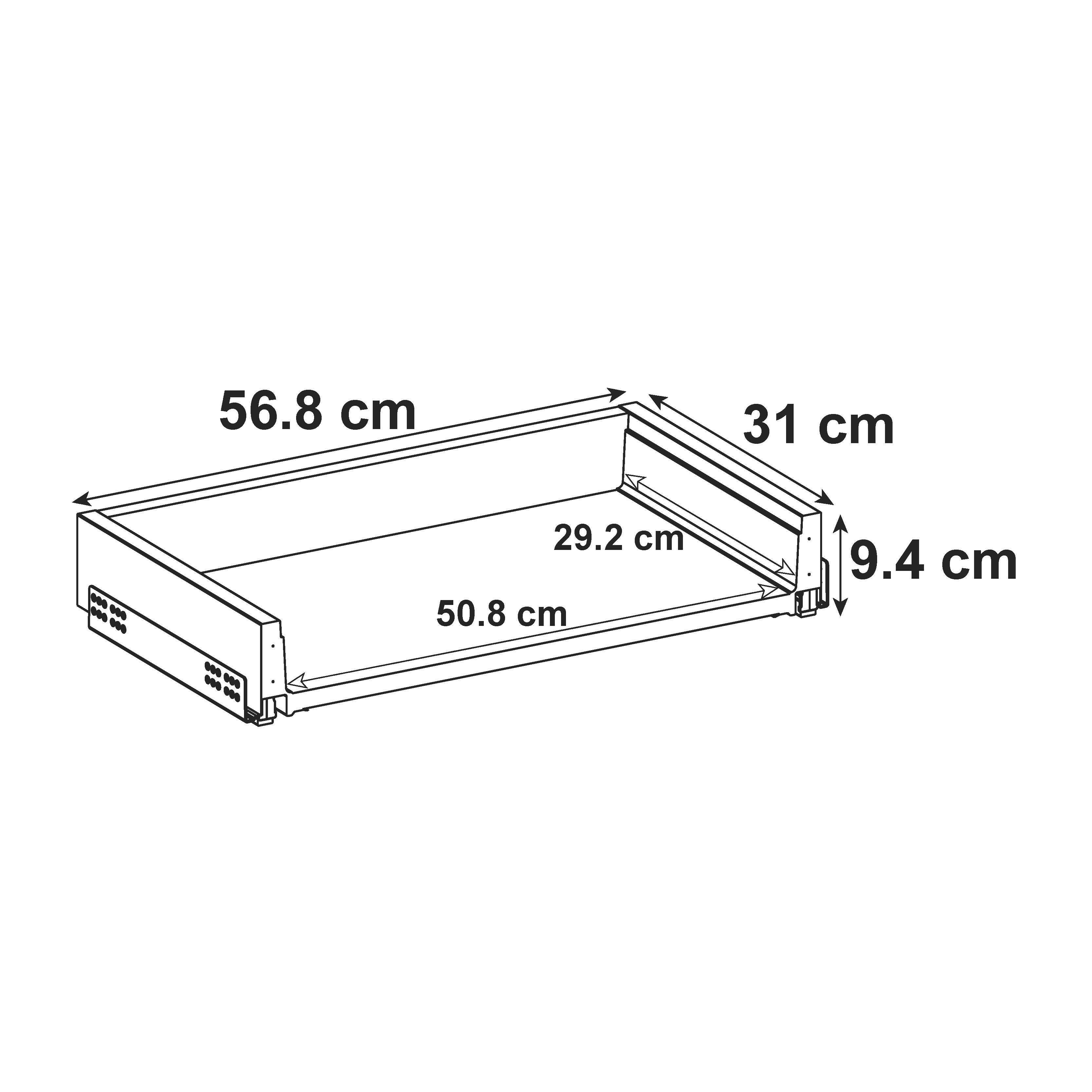 Szuflada kuchenna 60 cm S Delinia iD - 19