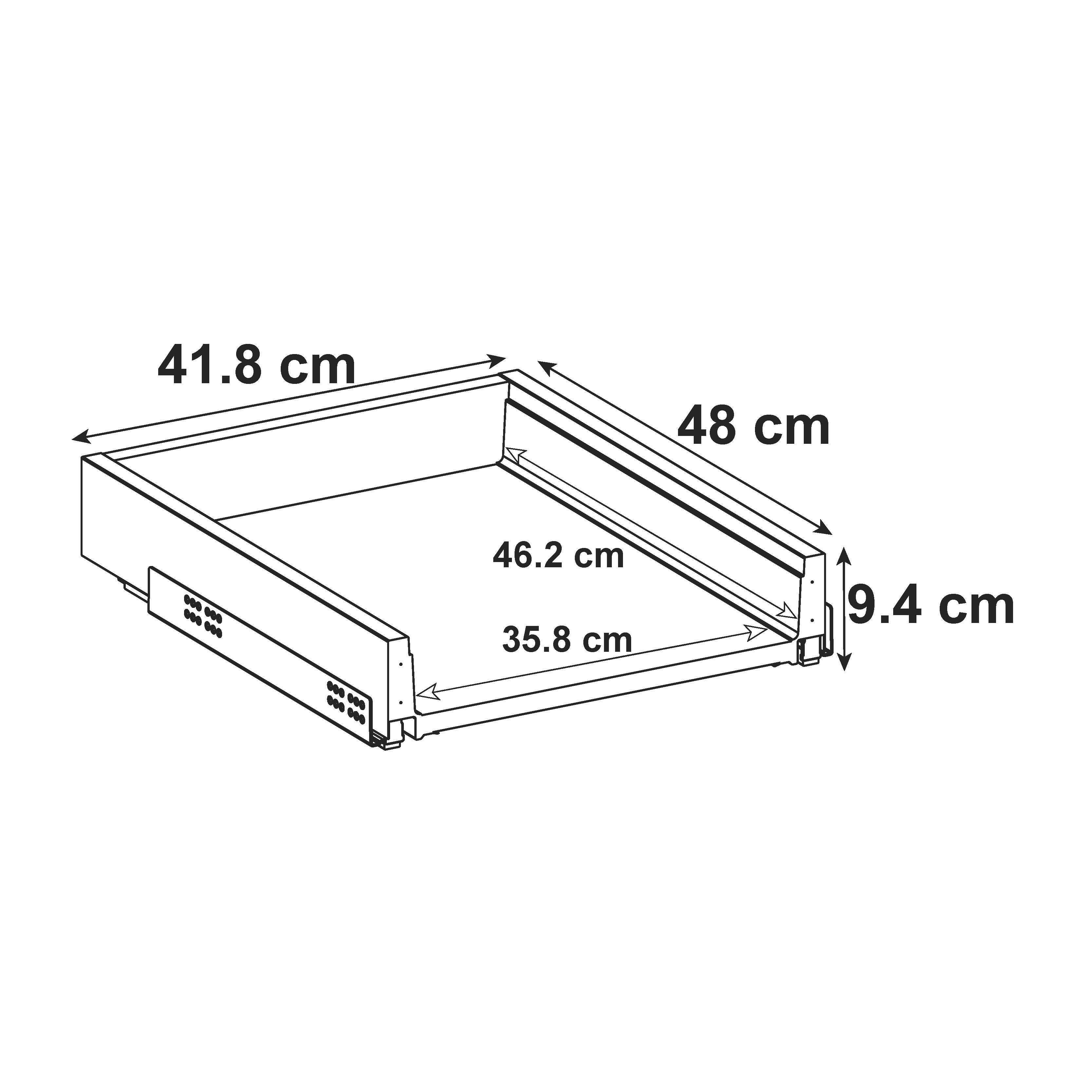 Szuflada kuchenna 45 cm S Delinia iD - 8