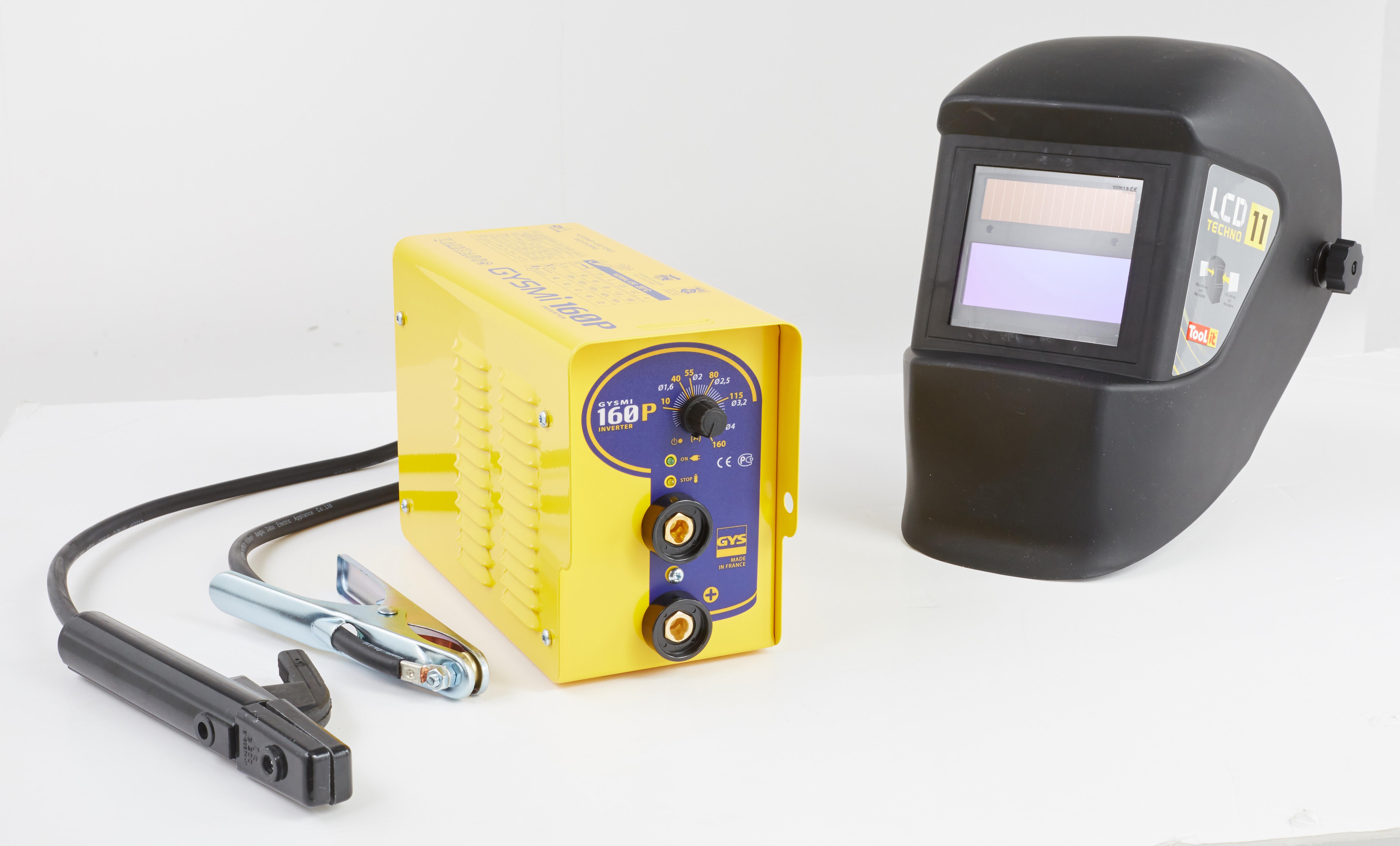 Poste à souder inverter GYS Gysmi 160p + ldc11 - 3