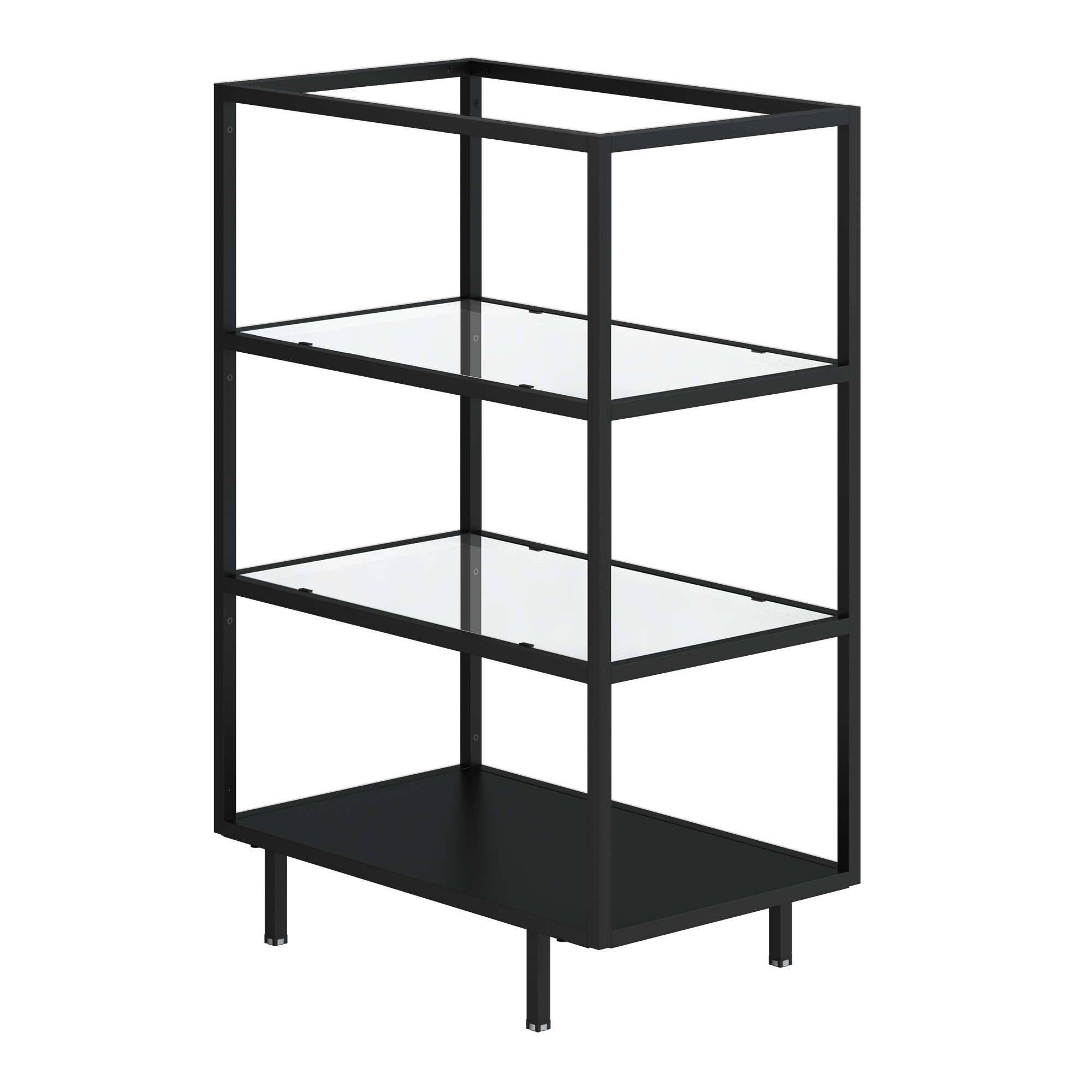 Półka kuchenna metalowa wisząca 60x35 cm czarna Delinia iD - 23