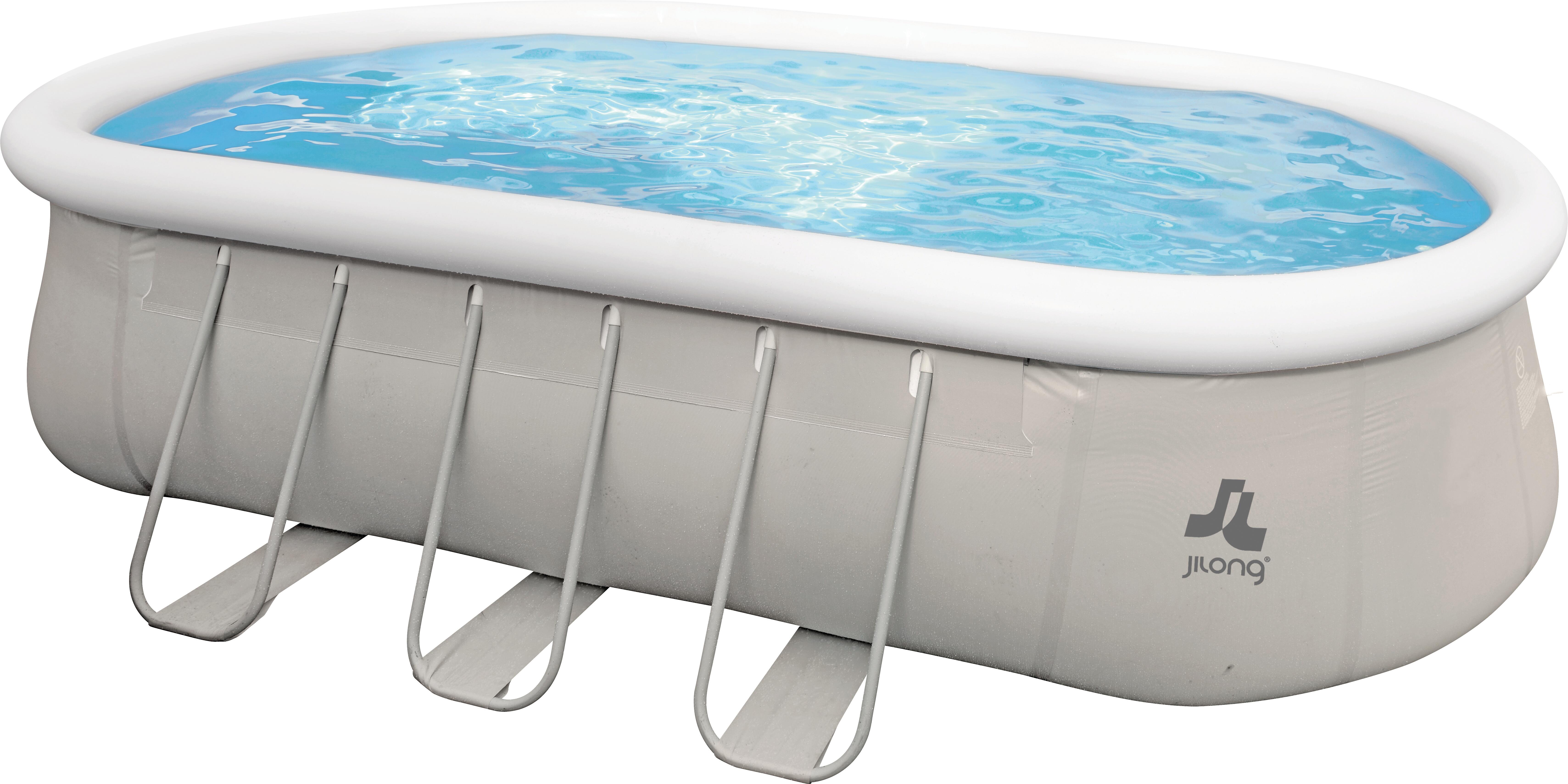 Piscine autoportante et tubulaire 610x360x122cm + Pompe + échelle — free download
