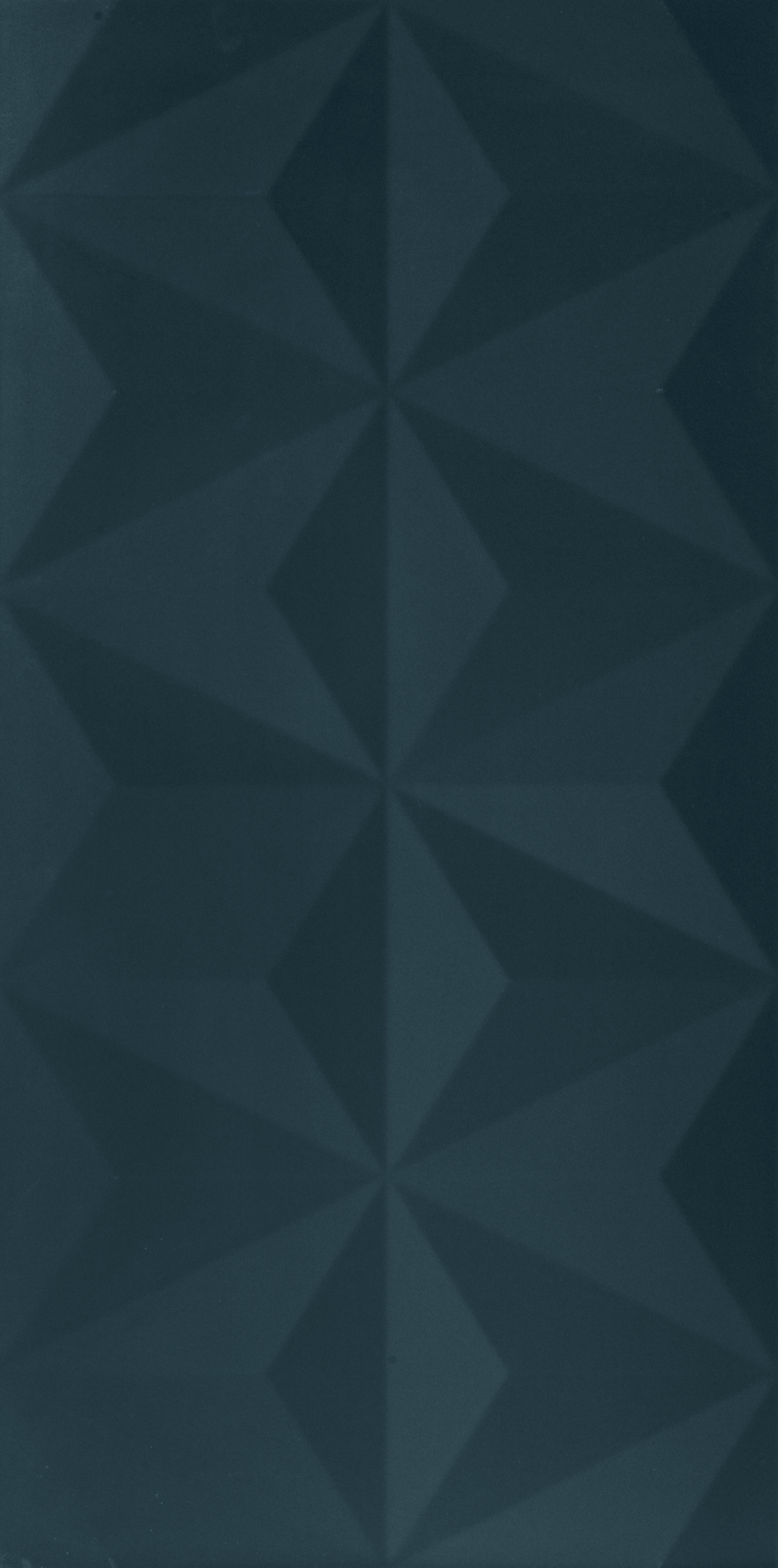 Carrelage mur intérieur effet relief diamond bleu paon Home l.40 x L.80 cm x Ep. - 3