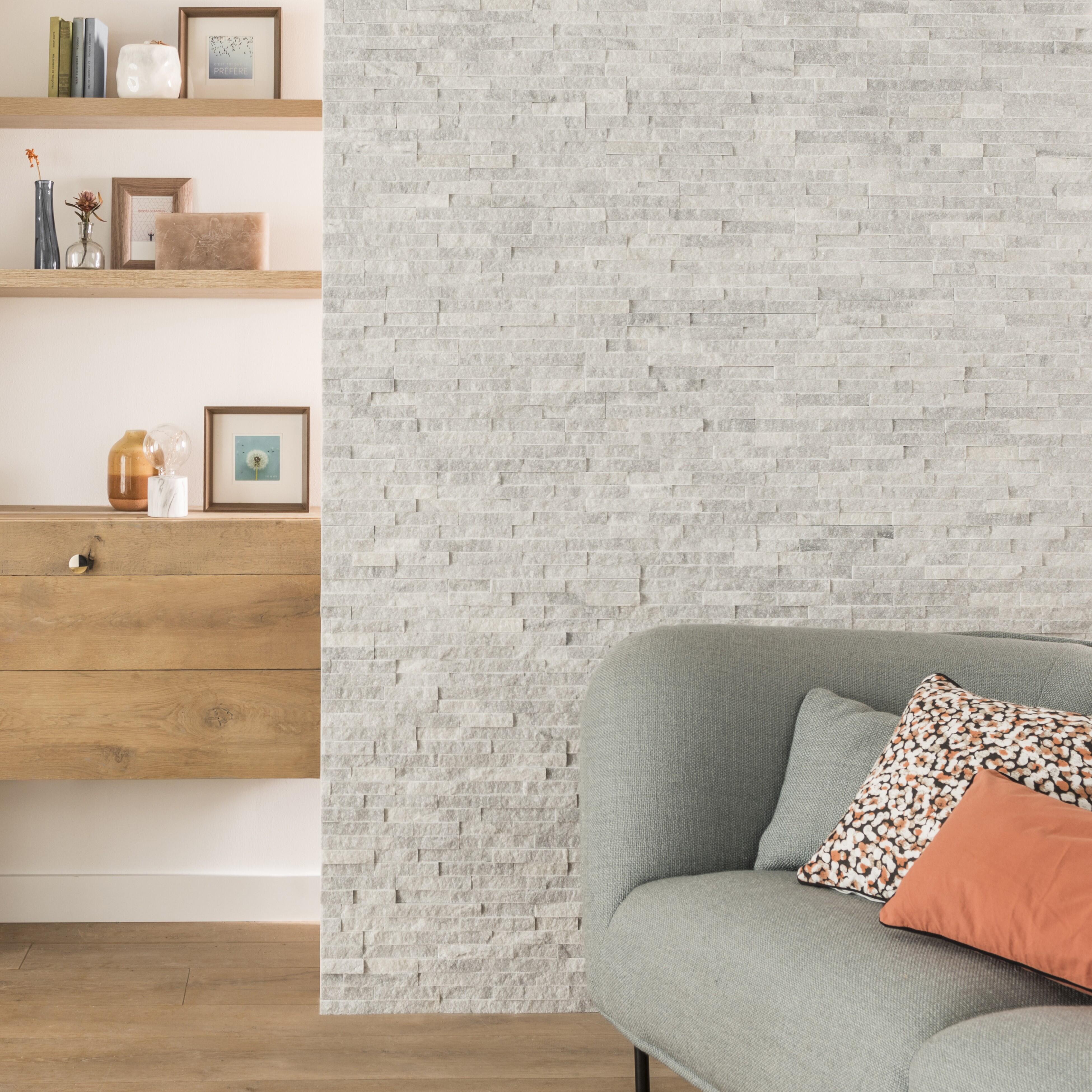 Plaquette de parement pierre naturelle Magrit cloud intérieur / extérieur - 7