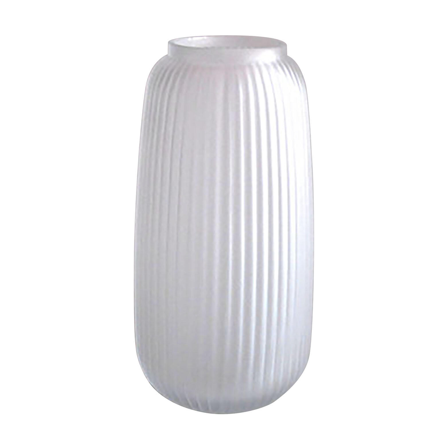 Vase décoratif verre, transparent l.18 x H.23 cm | Leroy Merlin