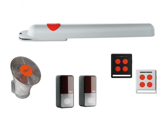 Motorisation de portail à vérins NICE HOME aria 401R10