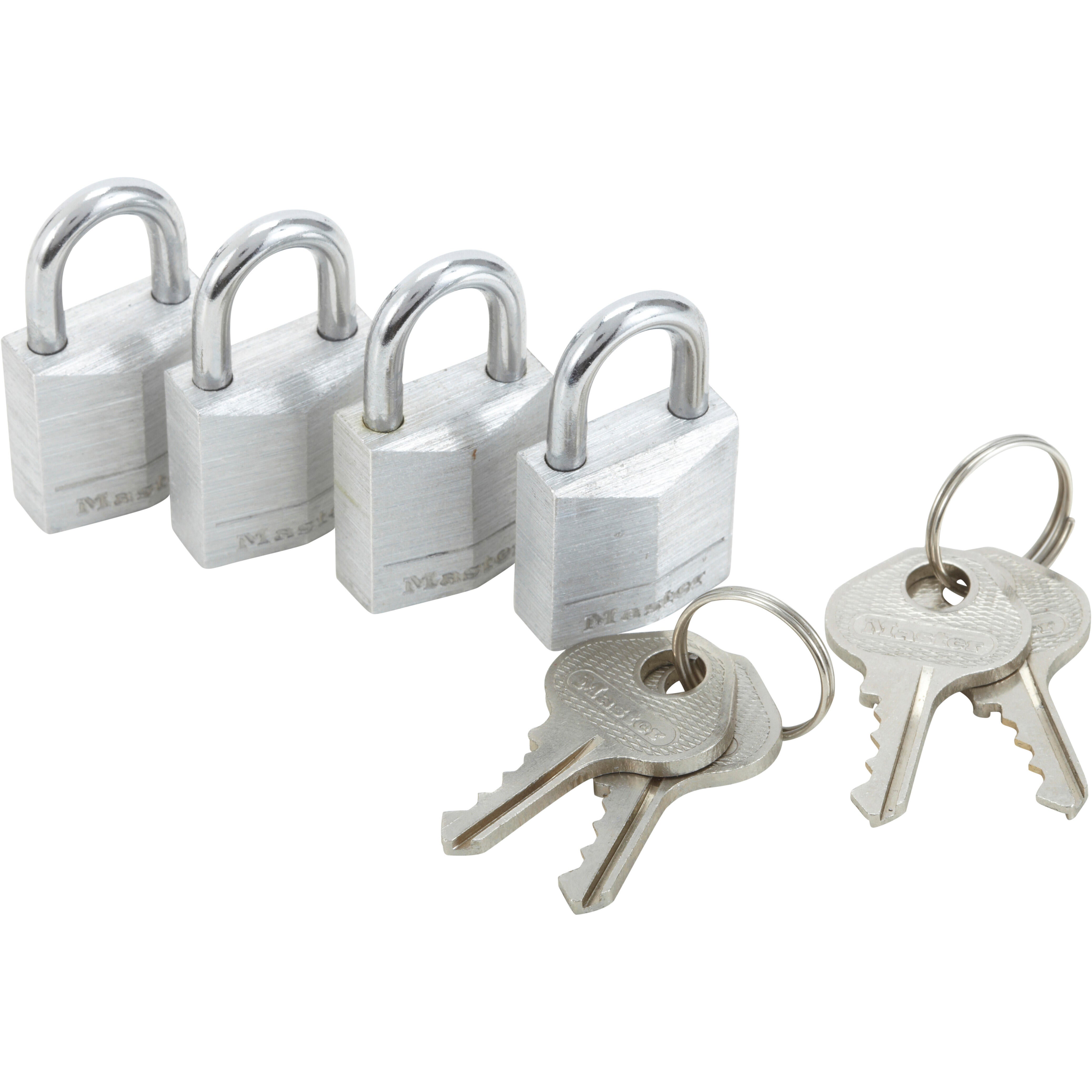 lot-de-4-cadenas-avec-cl-master-lock-aluminium-l-20-mm-leroy-merlin