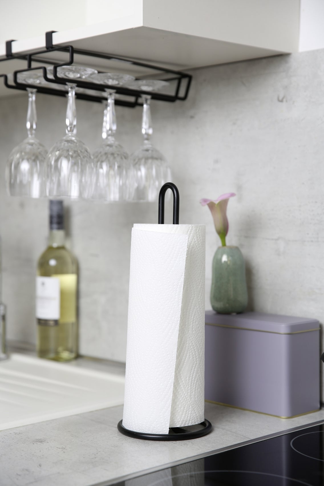 Porte-tasses fer l.20 x P.28 x H.7 cm WENKO - 7