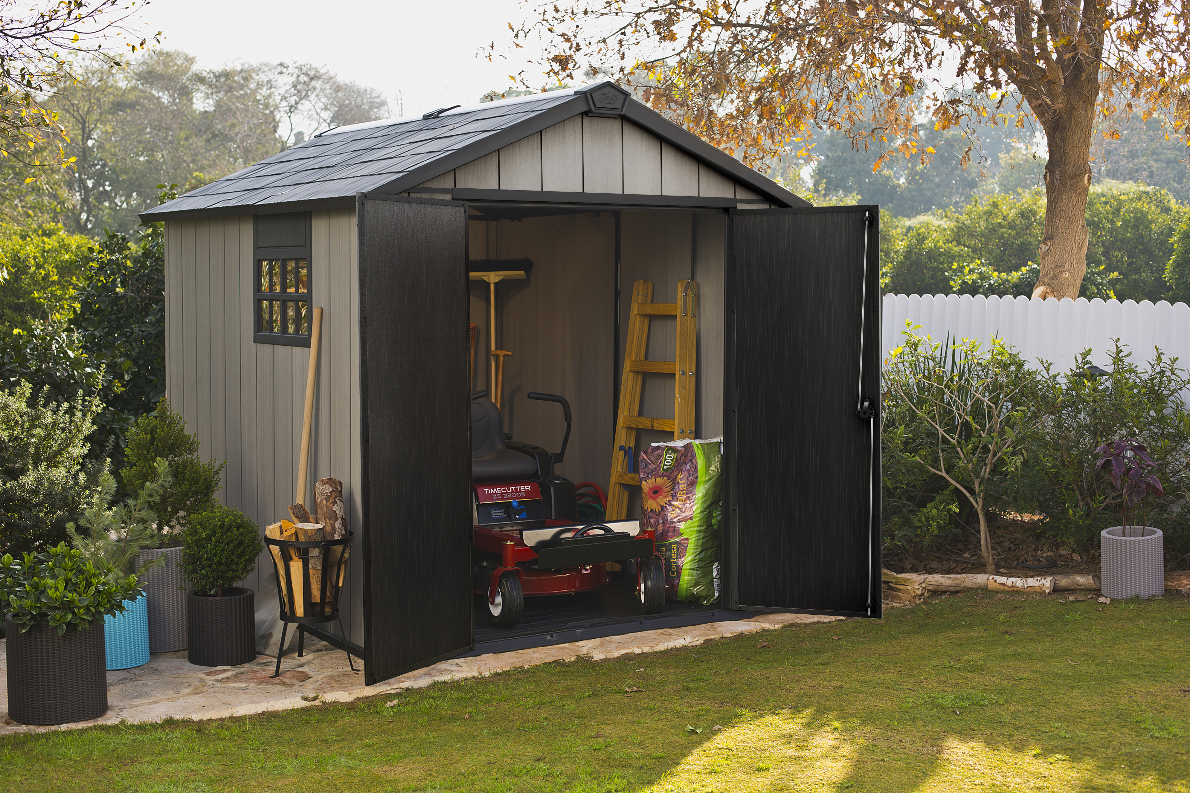Abri de jardin résine KETER Oakland 759 Ep.20 mm, 5.9 m² - 4