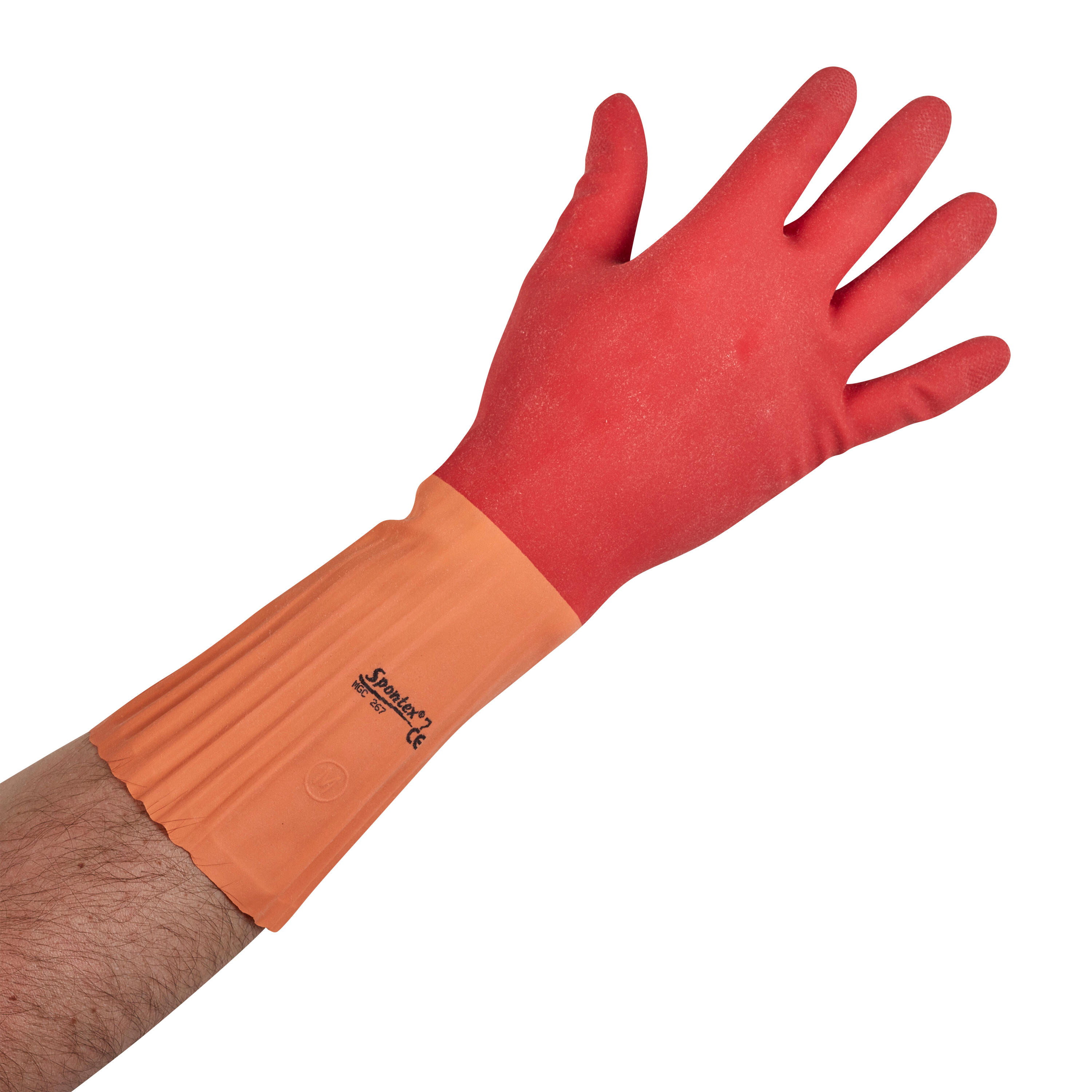 gant pour travaux chimiques latex, T6 SPONTEX EXPERT - 2