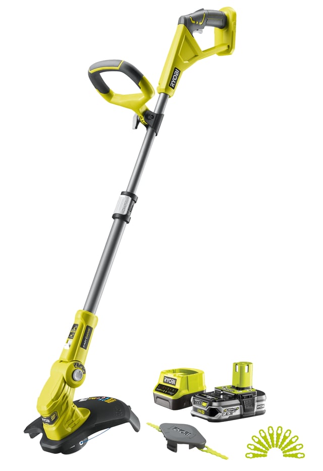 Coupe-bordures sans fil RYOBI One+ Rlt183225fpk, 18V, l.30 cm, 1 batterie 2,5Ah