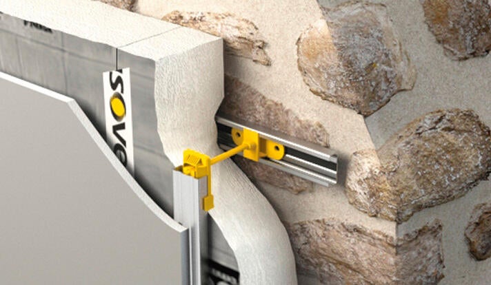 Boite de 40 appuis Optima2 75-160mm pour l'isolation des murs, Isover - 3