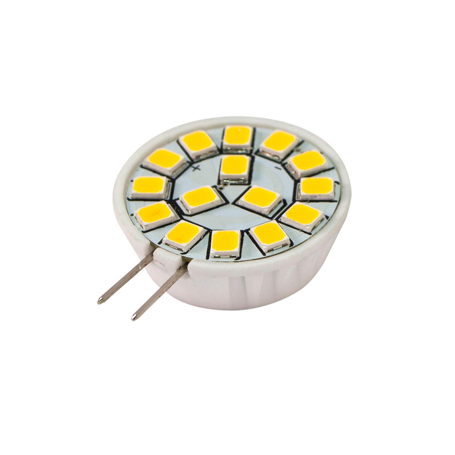 Disque Led Ampoule led, disque G4, 200lm = 20W, blanc chaud, TIBELEC | Leroy Merlin