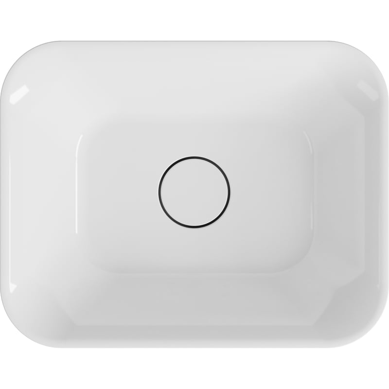 Umywalka konglomeratowa nablatowa Capsule 48 x 38 Sensea