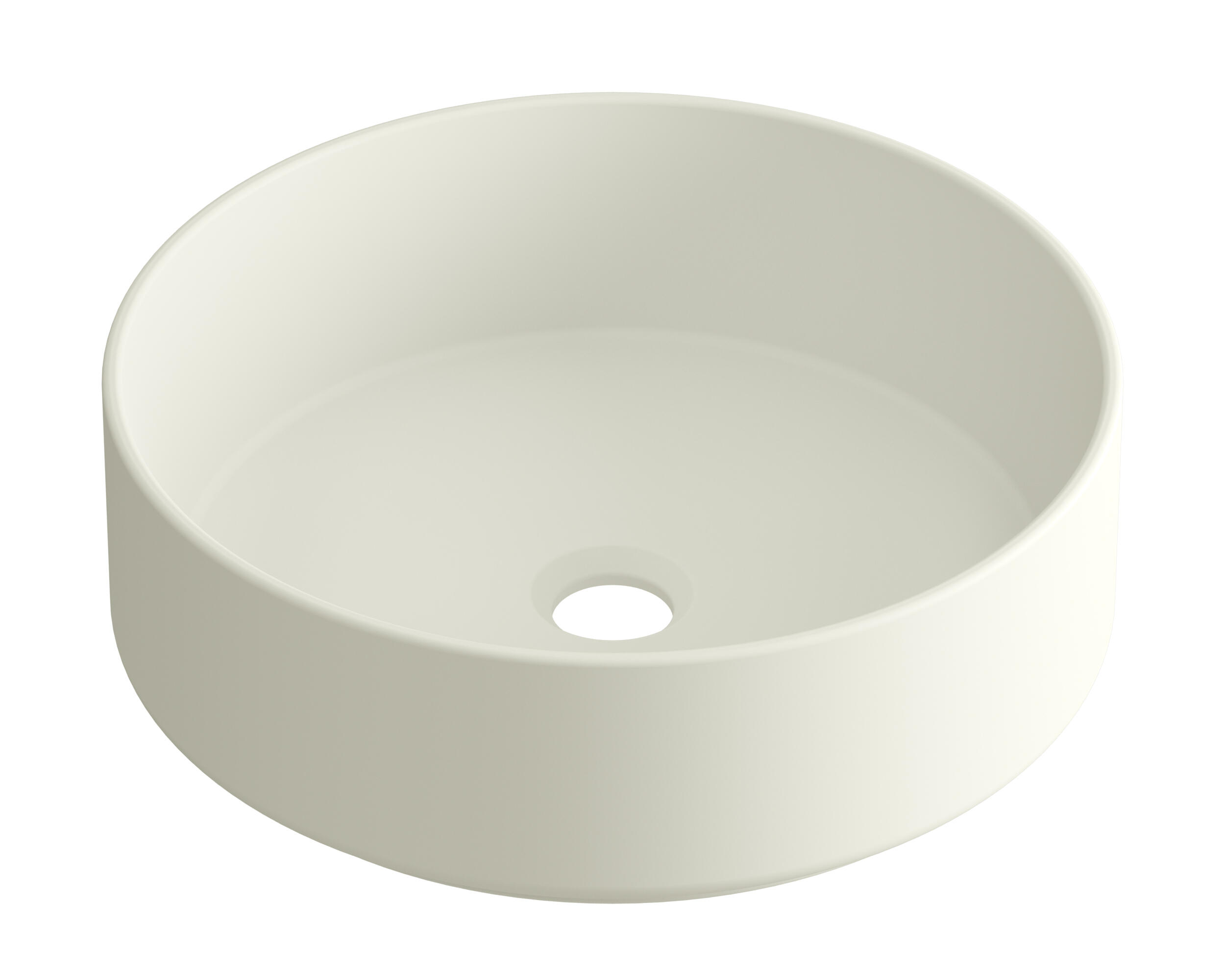 Lavatório de pousar STUDIO 37X12X37CM CREME 5 - 16