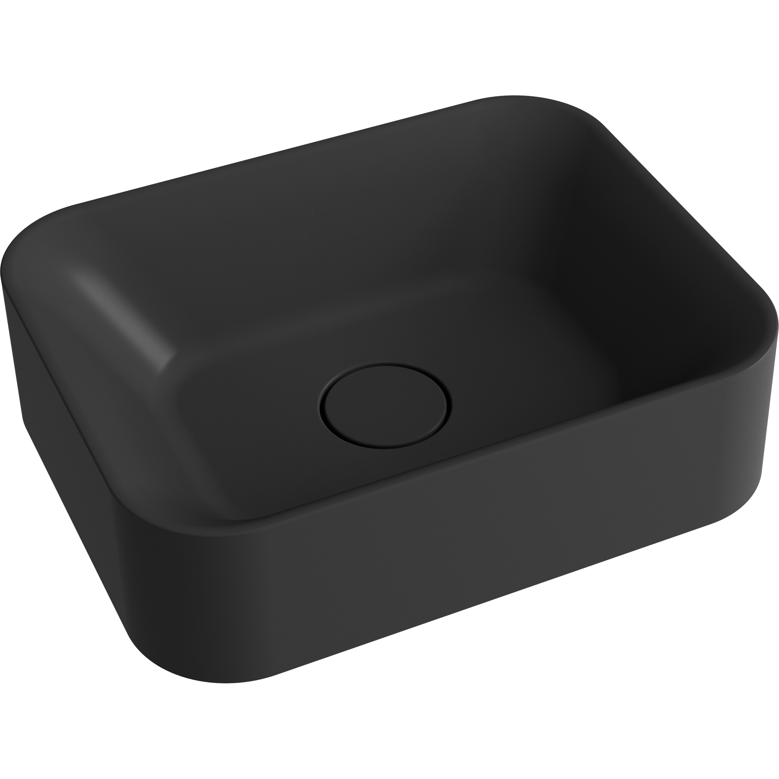 Umywalka konglomeratowa nablatowa Capsule 48 x 38 Sensea