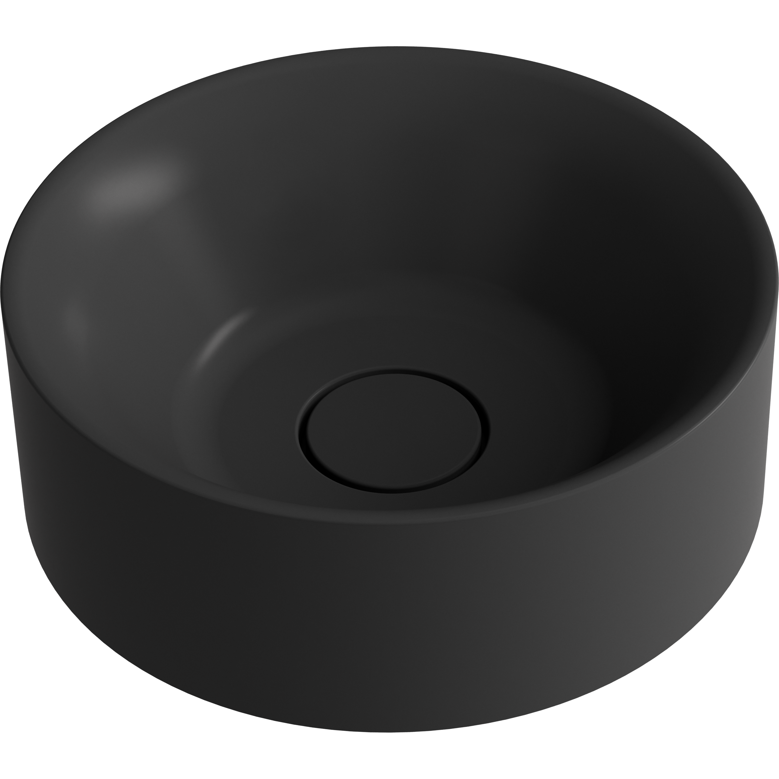 Umywalka konglomeratowa nablatowa Capsule Round 38 Sensea