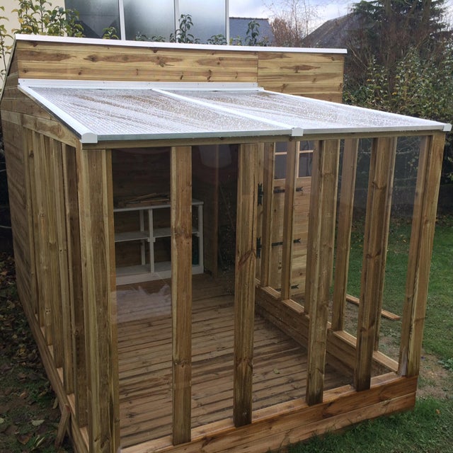 Plaque de couverture , transparent, l.100 x L.200 cm, Ep.16 mm