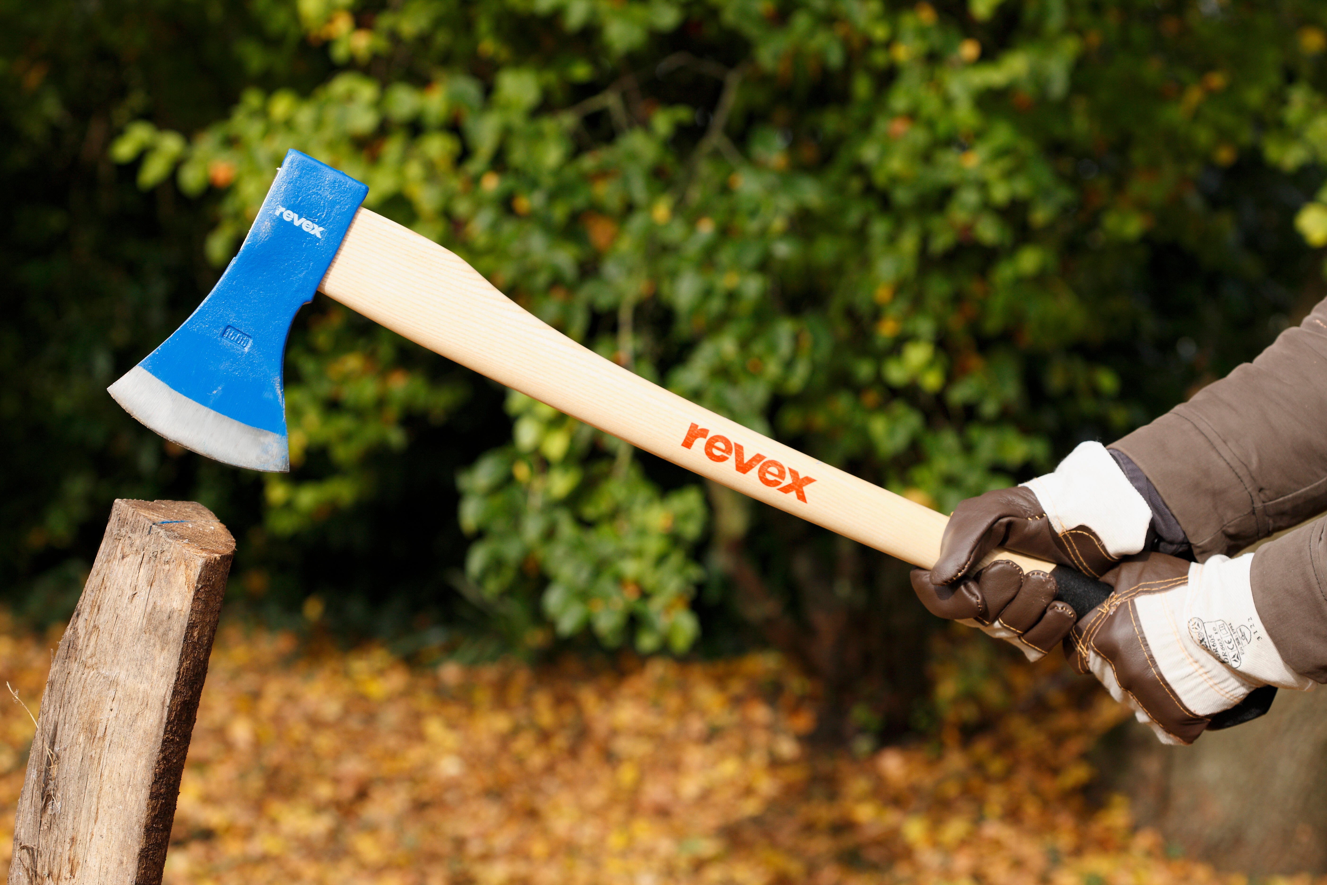 Hache allemande REVEX manche en bois 1.6 kg - 4