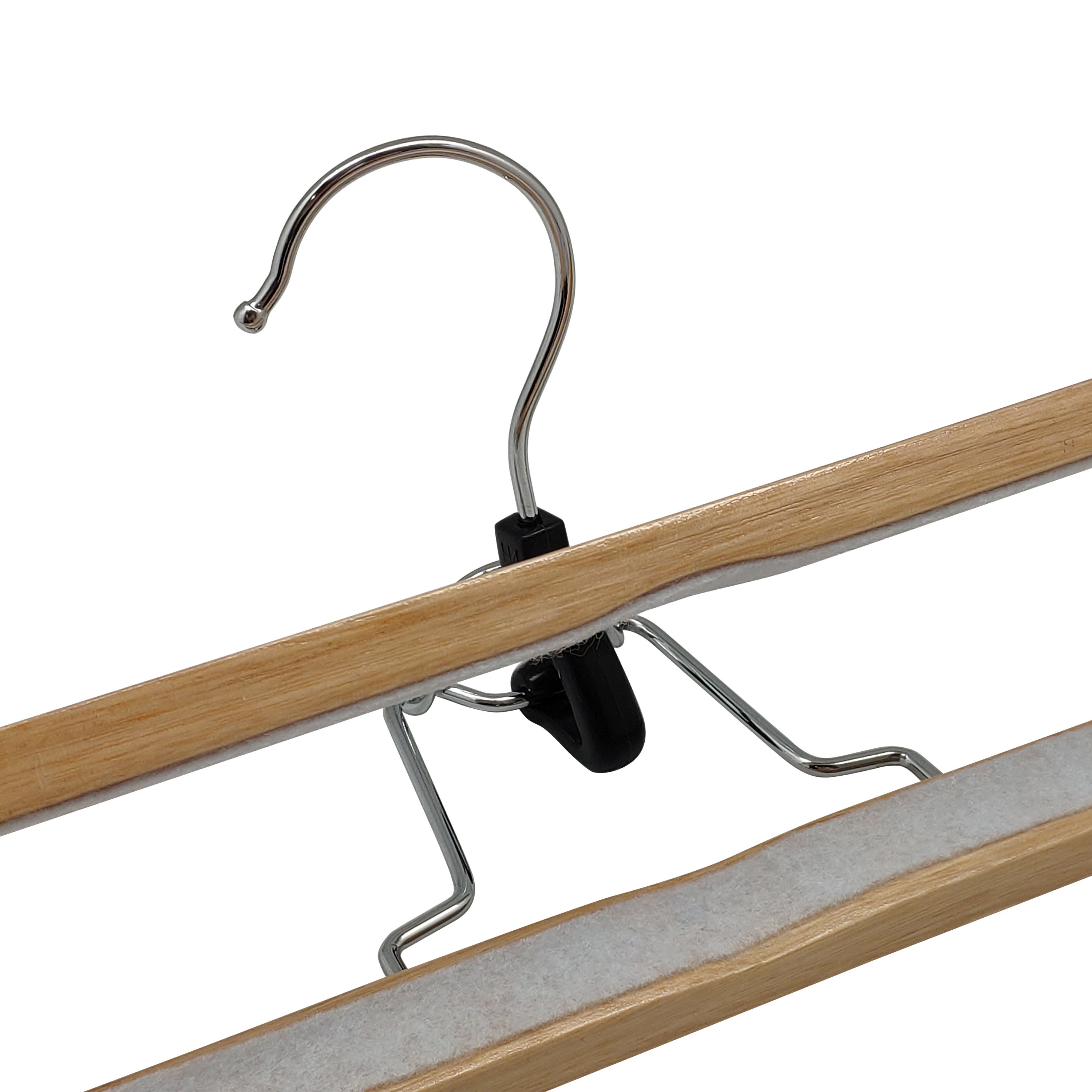 Cabide para calça e saia 28 cm madeira Spaceo - 8