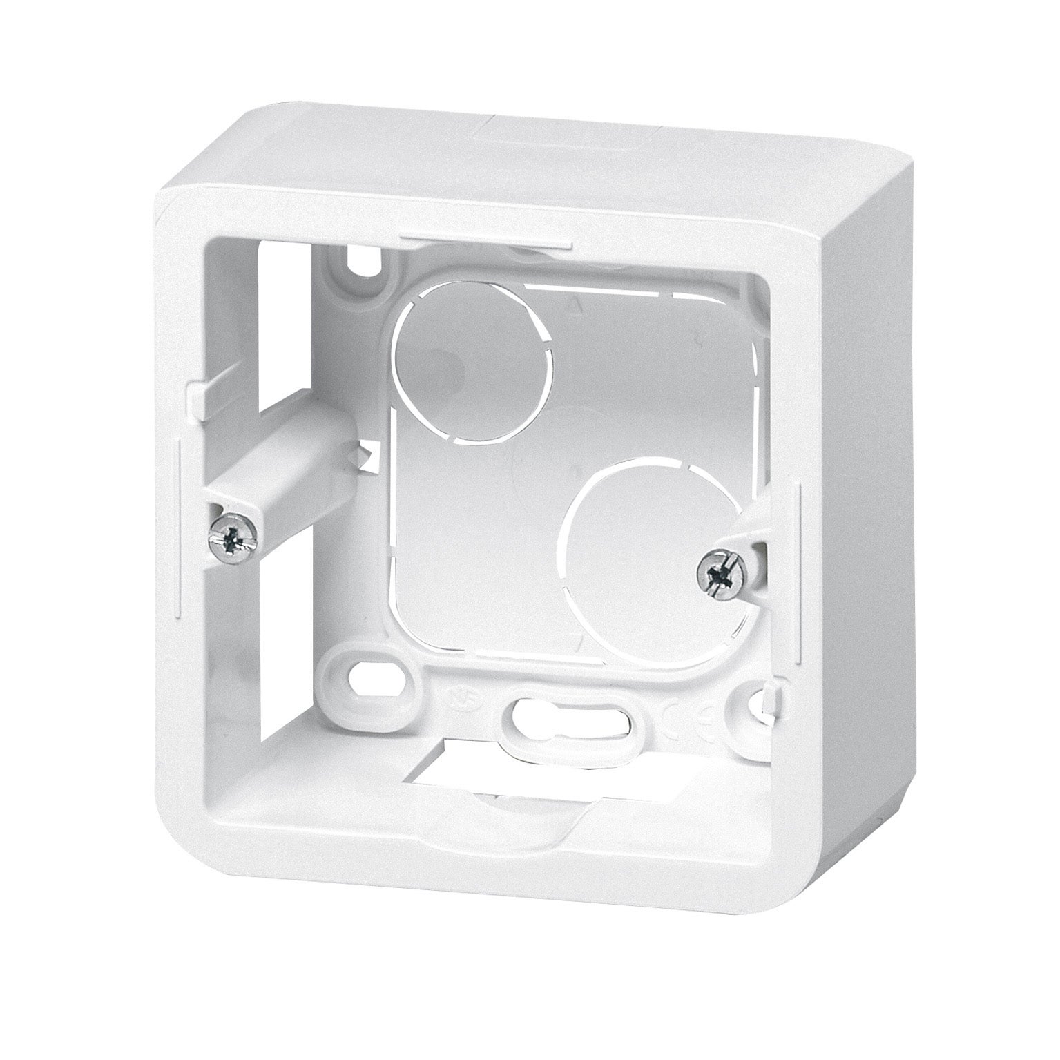 GIRA 4010337096719 BOÎTIER APPARENT POUR MONTAGE EN SAILLIE BLANC 106129