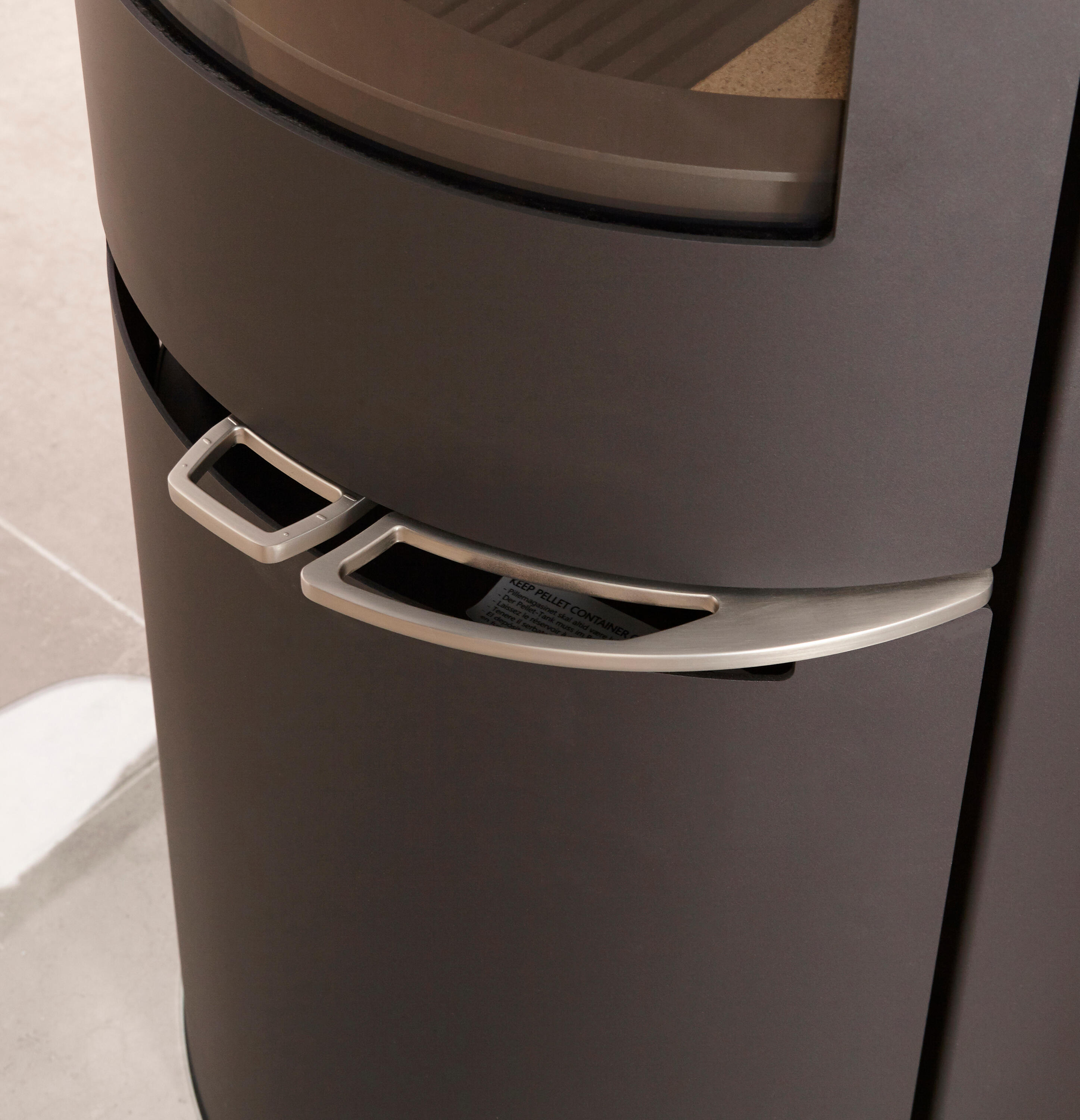 Poêle Hybride ADURO H2 noir 7 kW - 5