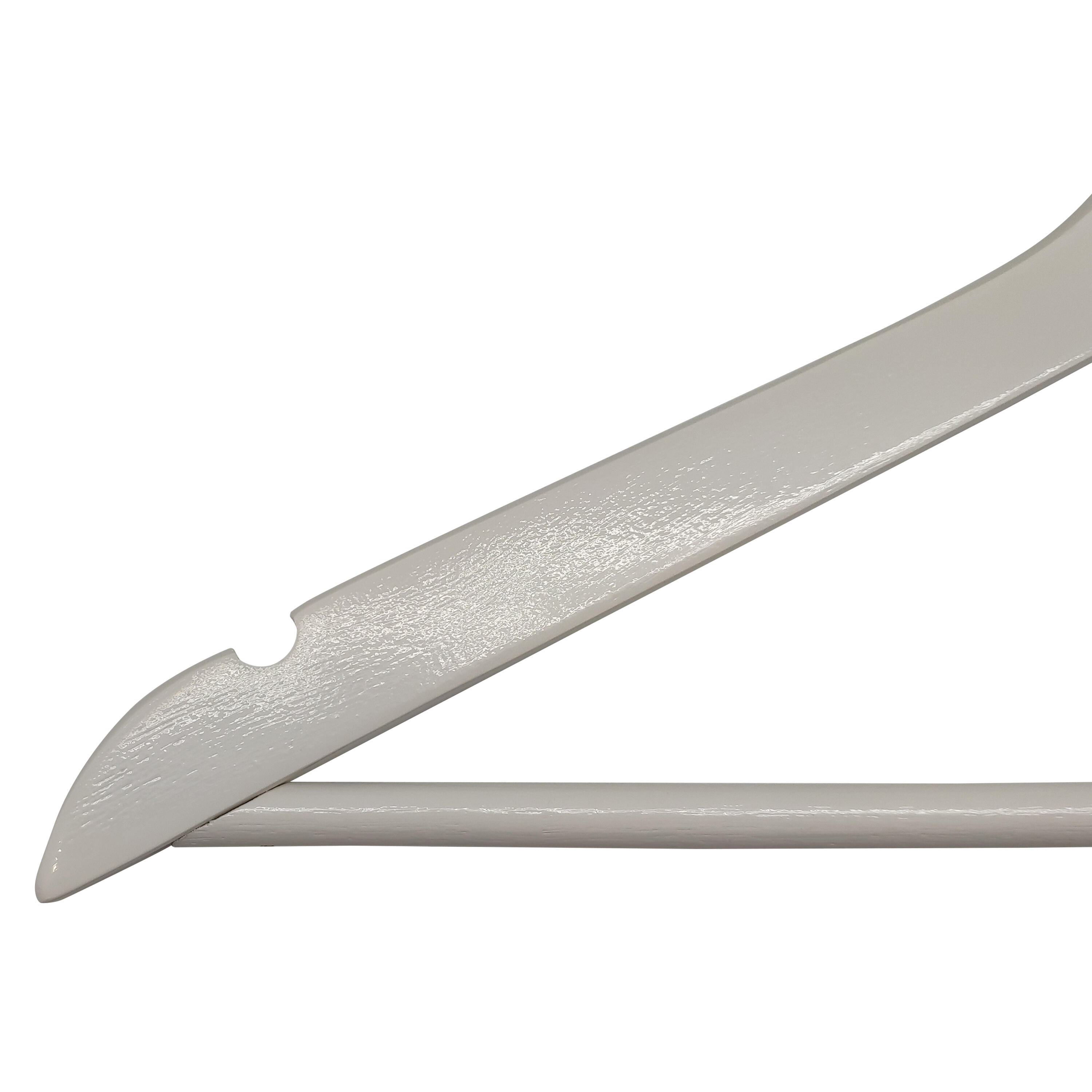 Pack 4 cabides madeira branco SPACEO - 26