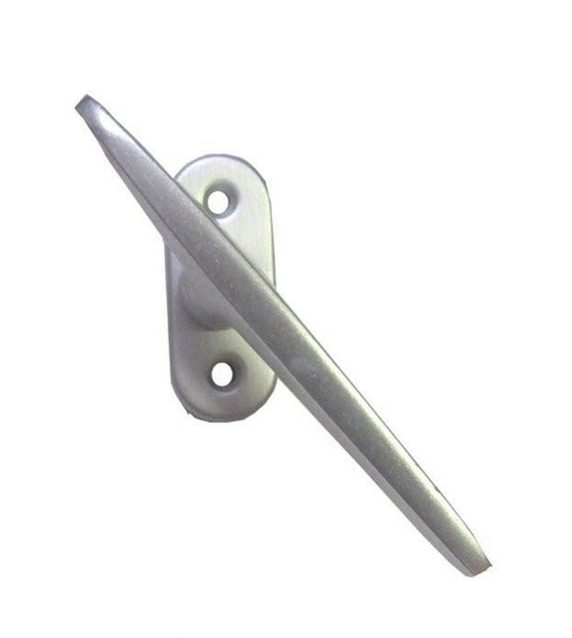 Crémone CHAINEY Entrebailleur, aluminium anodisé argent