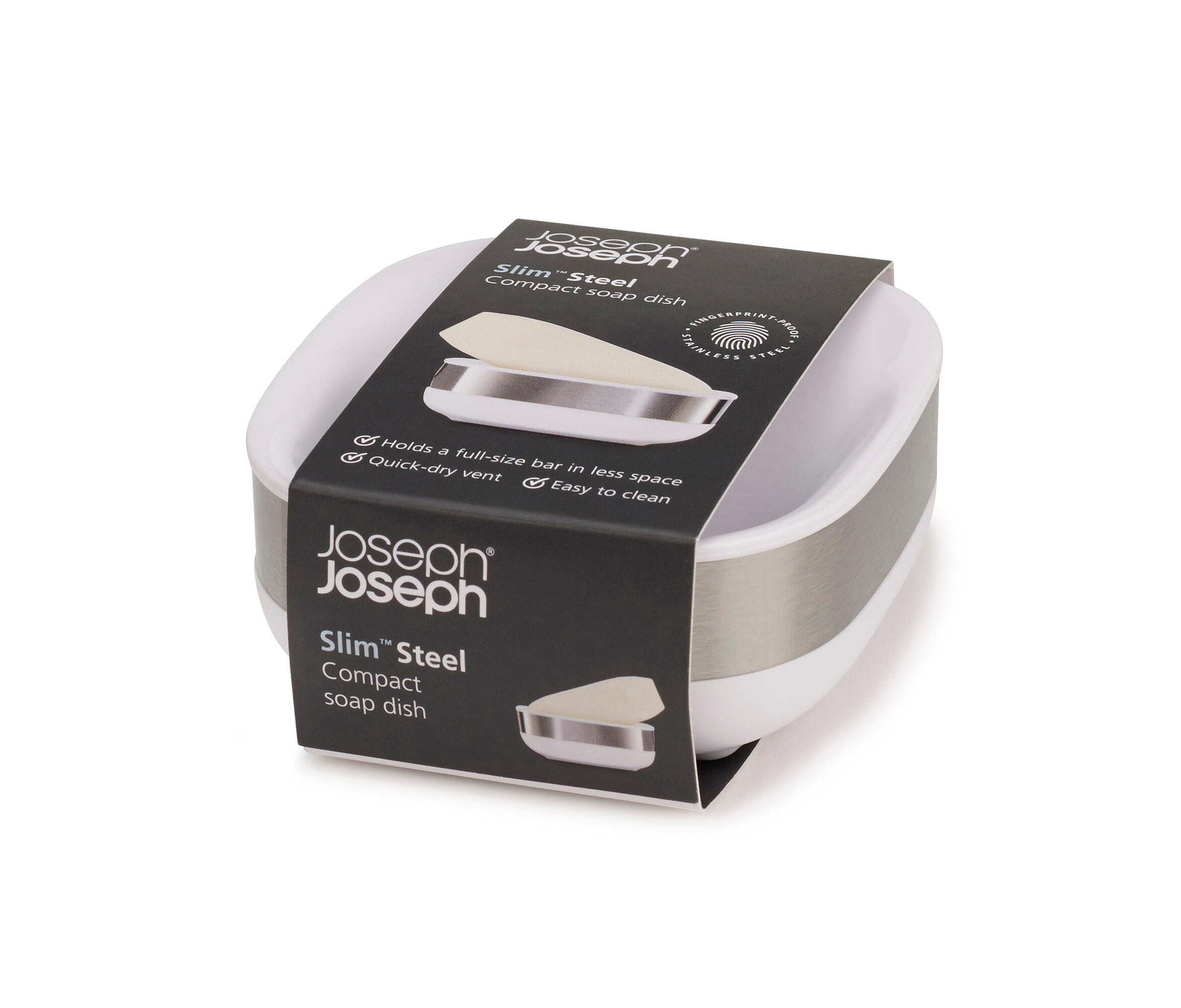 Porte-savon Slim blanc JOSEPH JOSEPH - 4