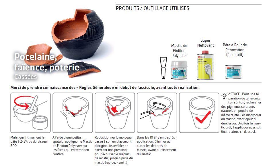 Enduit de lissage en pâte De finition polyester SOLOPLAST blanc 435 g - 4