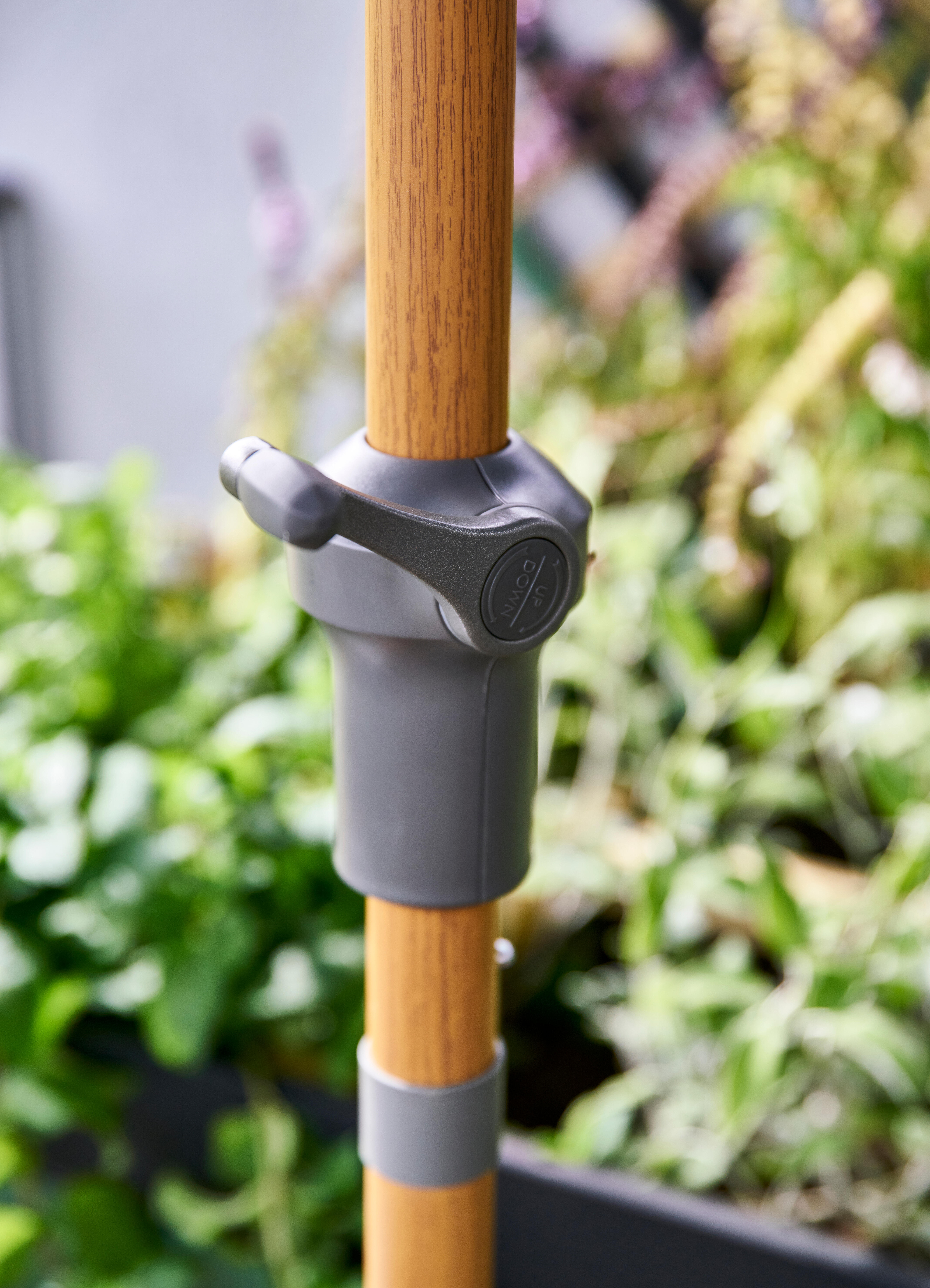 Parasol NATERIAL Agora vert octogonal - 7