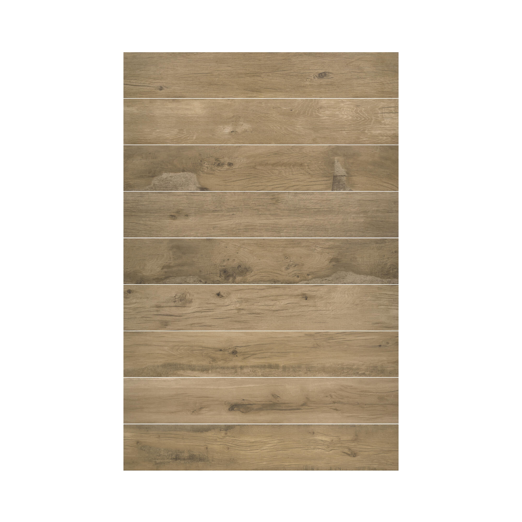 Carrelage sol / mur effet bois miel Realta l.20 x L.120 cm - 3