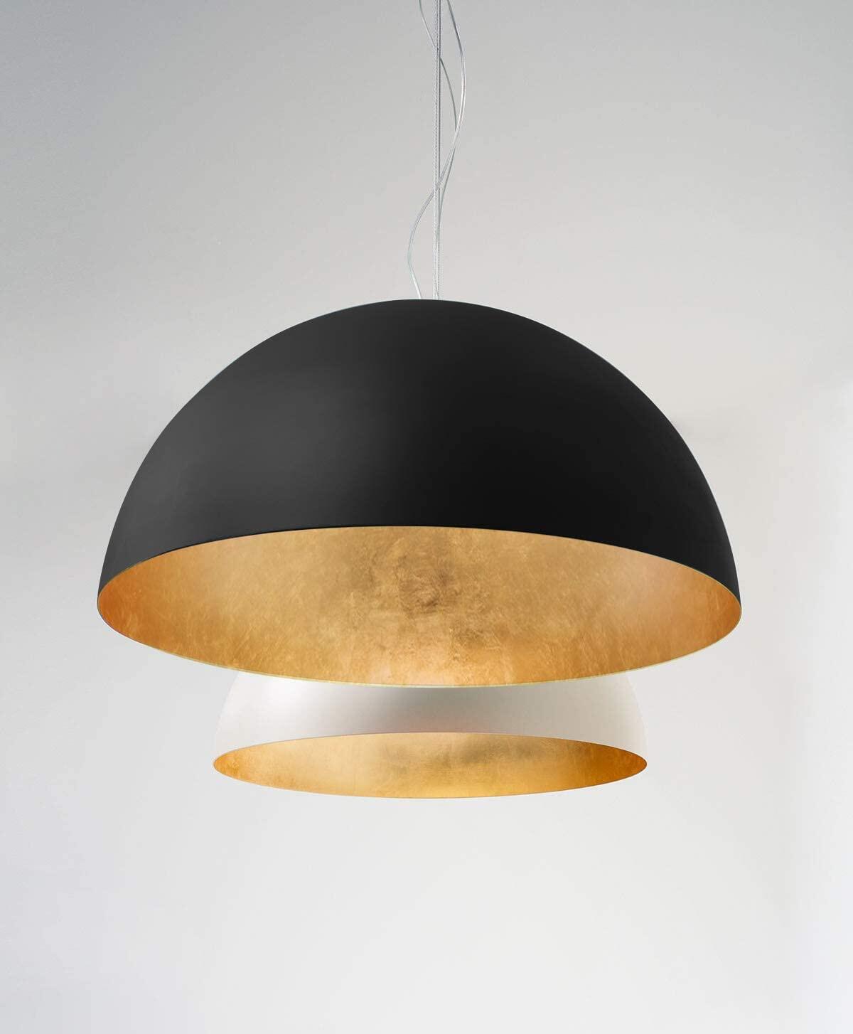 Suspension Venice, noir / or, Diam.60 cm, E27 - 3
