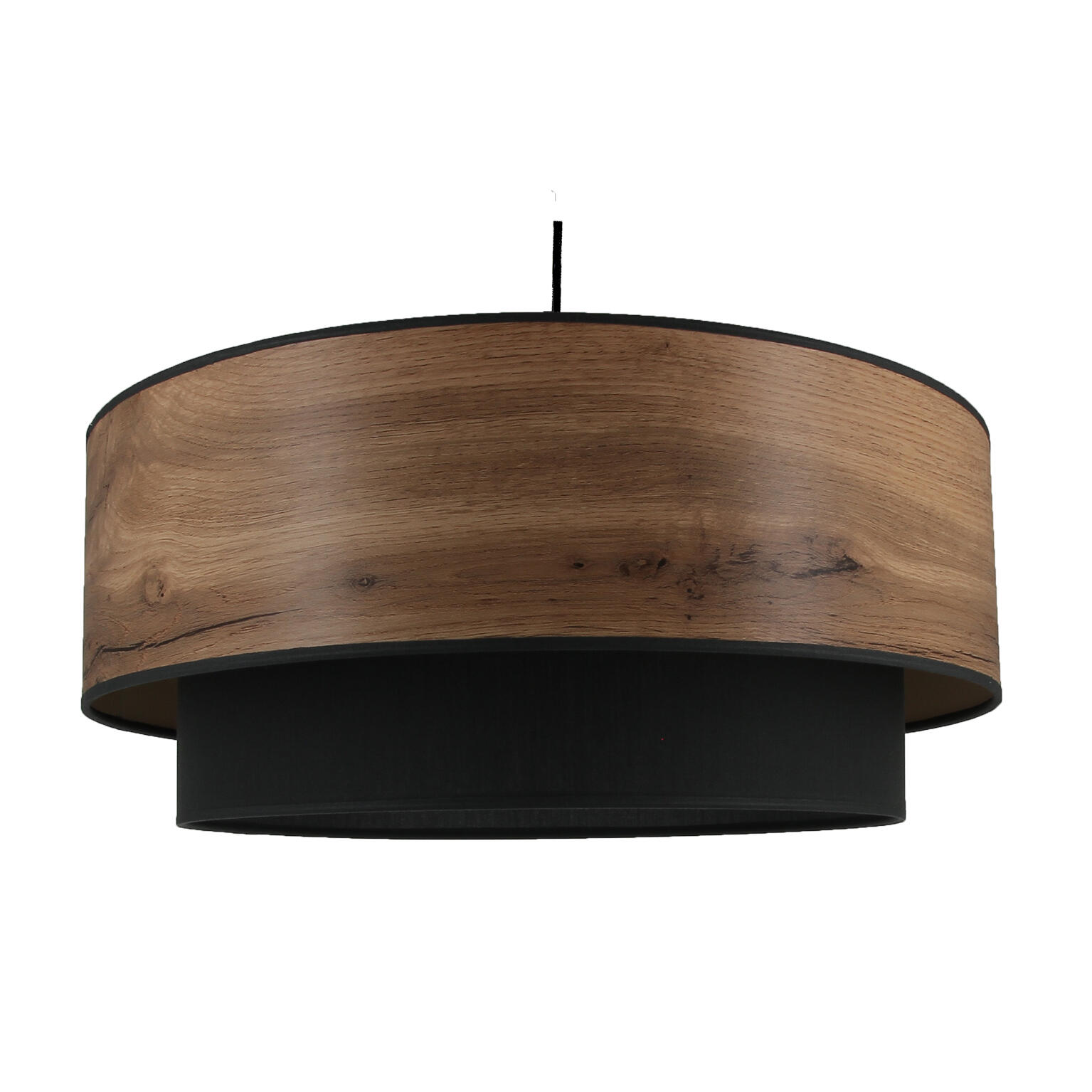 Suspension Bosk pvc, marron, Diam.58 cm, E27 - 5