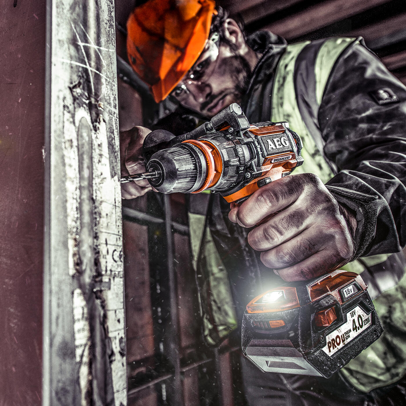 Perceuse à percussion sans fil AEG 18 V 0 Ah, sans batterie BSB18CLB-0 - 4