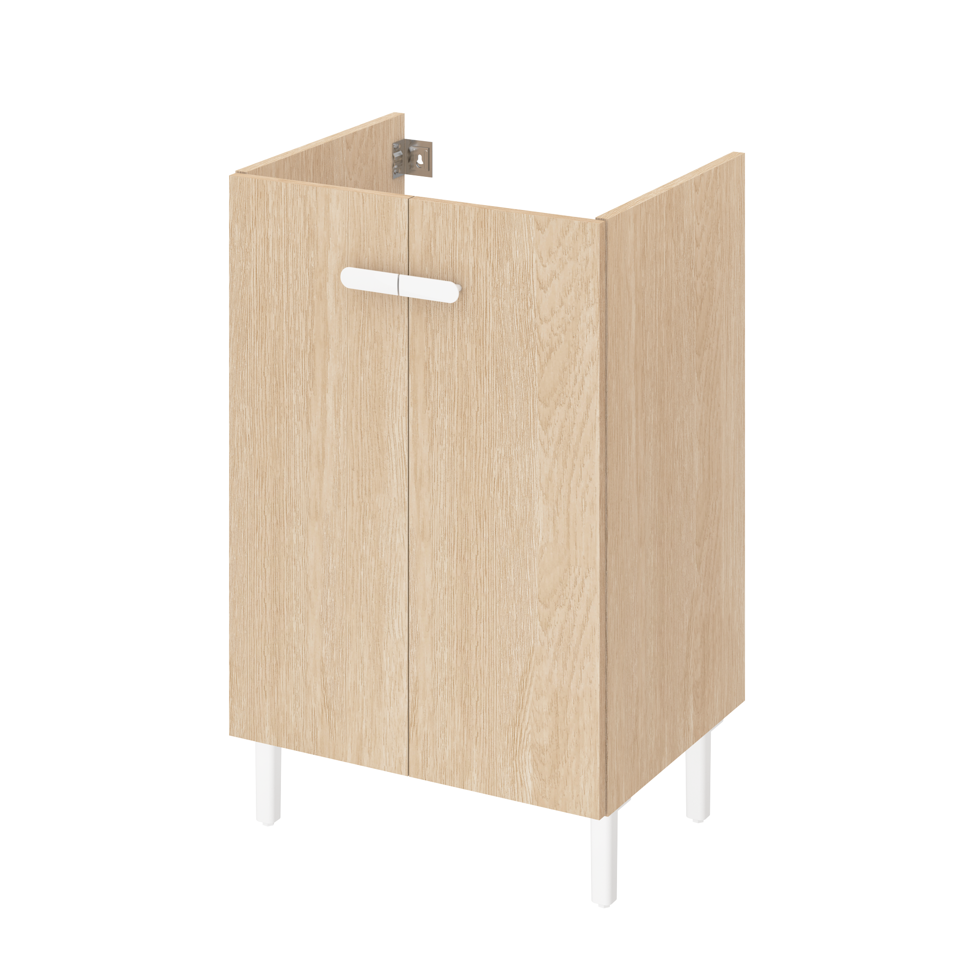 Móvel de casa de banho 50x40x70 cm 2 portas Sensea Easy - 2