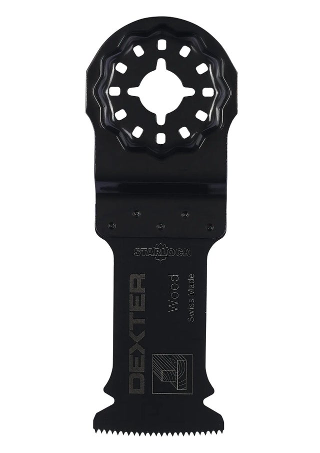 Lame plongeante d'outil multifonction pour bois DEXTER Starlock 32 mm