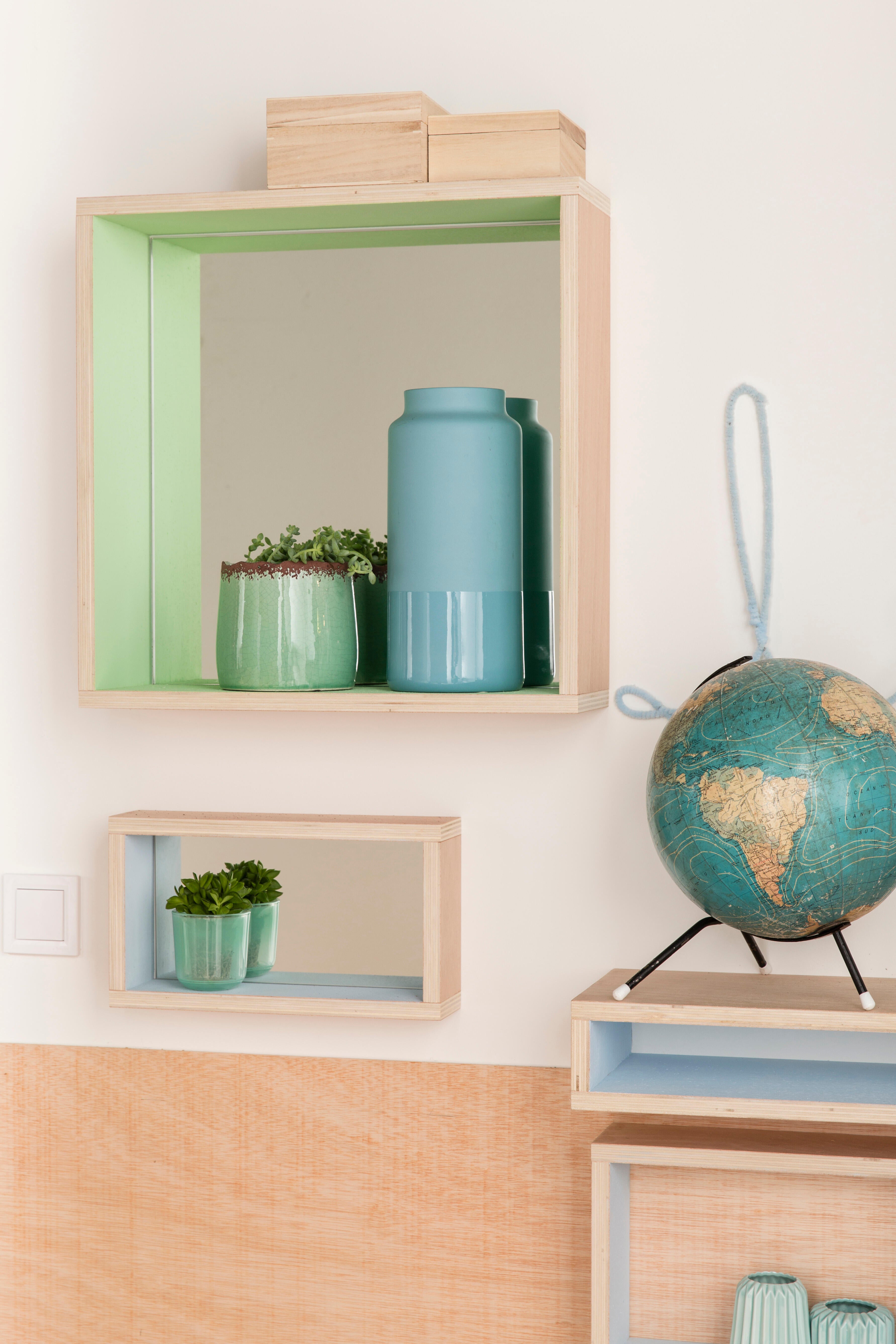 Miroir non lumineux découpé rectangulaire l.45 x L.45 cm Poli - 2