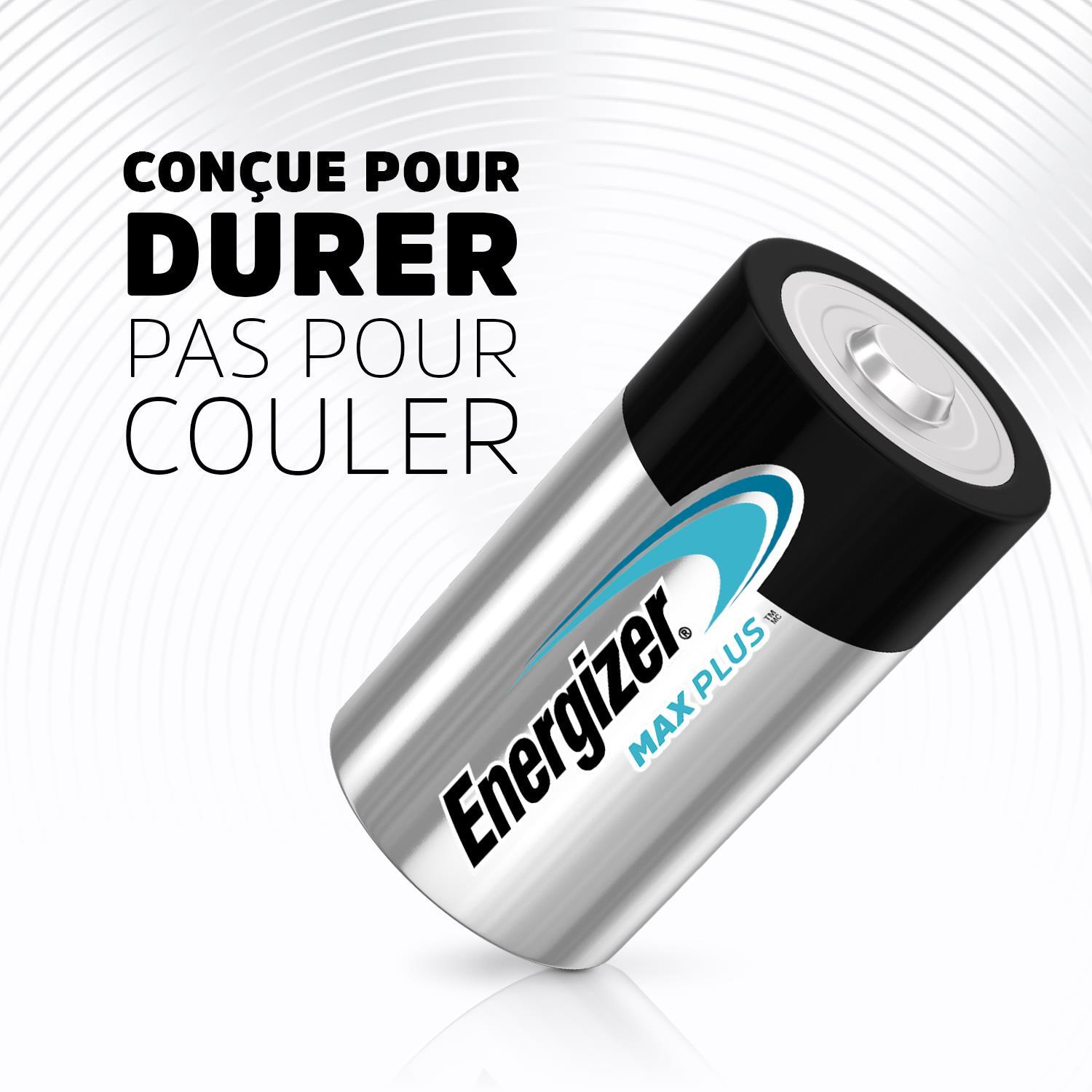 Lot de 2 piles LR20 D, ENERGIZER - 4