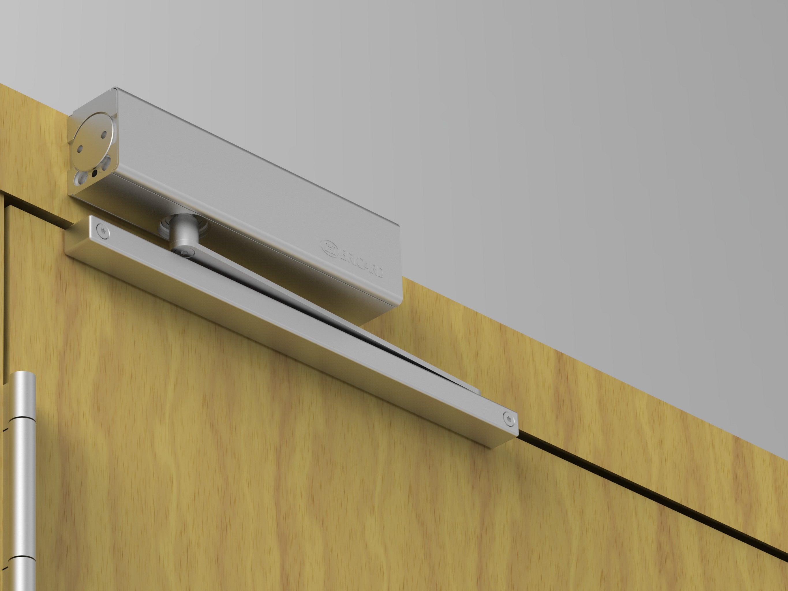 Ferme-porte à coulisses BRICARD 2075_a, acier - 8