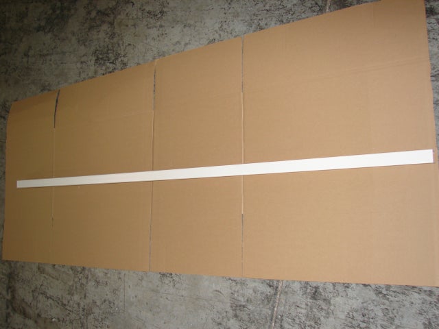Profil de finition pvc en u blanc, H.180 x l.3 x P.3 cm