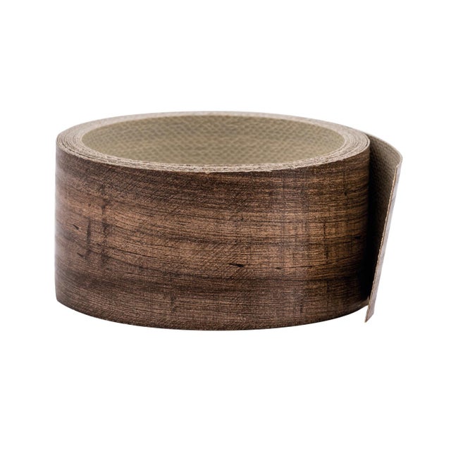 Bordo effetto legno noce Vintage L 300 x H 4.5 cm