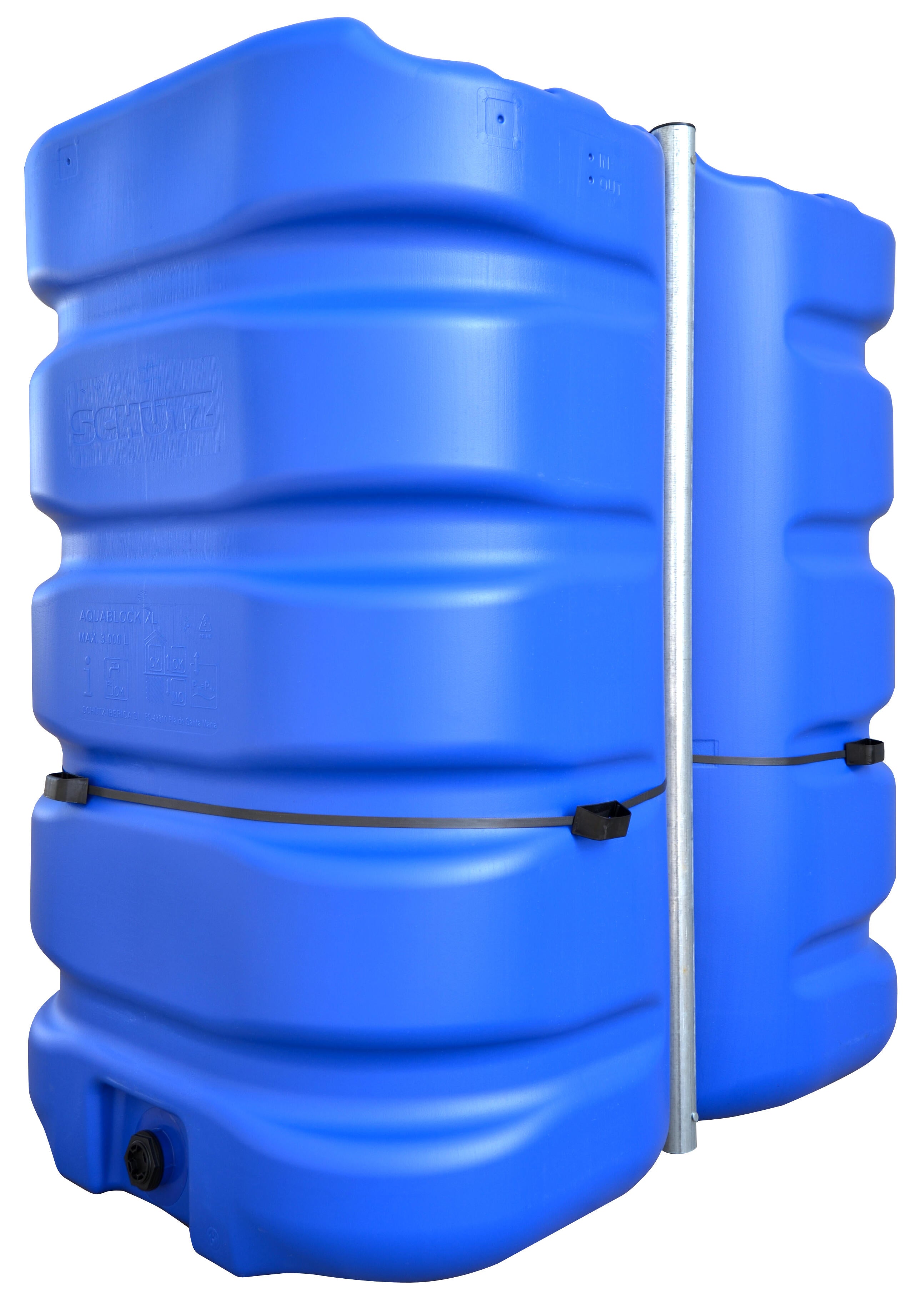 Récupérateur d'eau Aquablock SCHUTZ XL rectangulaire bleu , 3000 l - 3