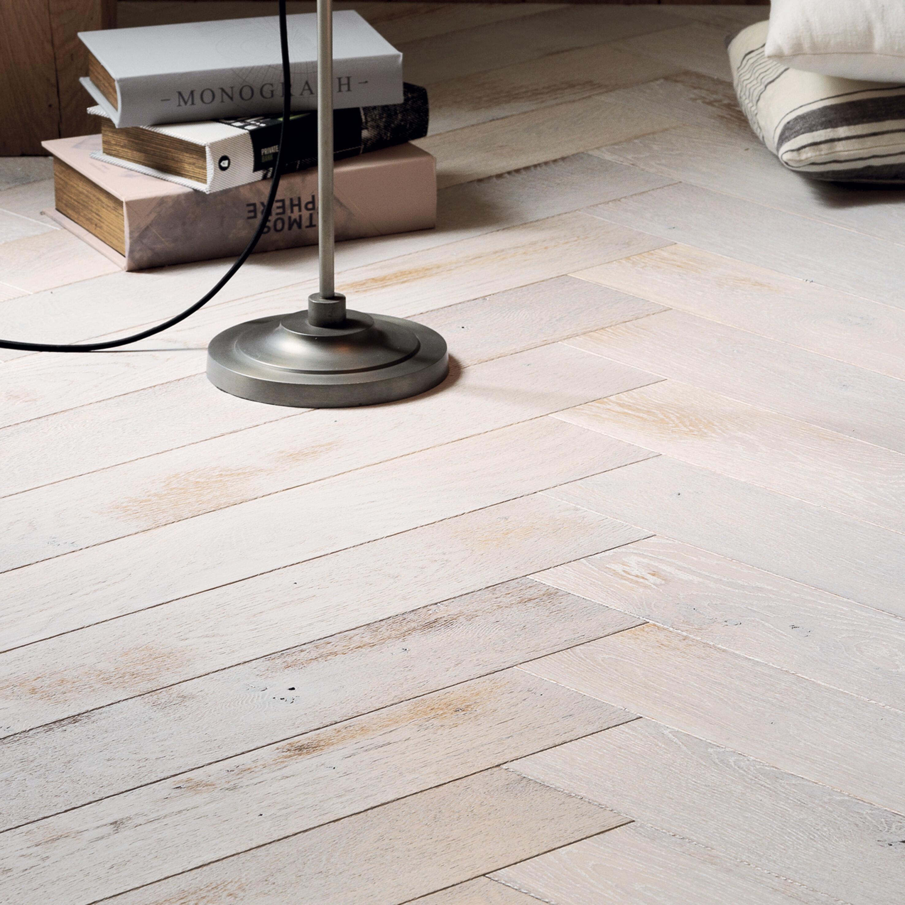 Echantillon Parquet chêne huile chaux huilé M BROCELIANDE By panaget - 2