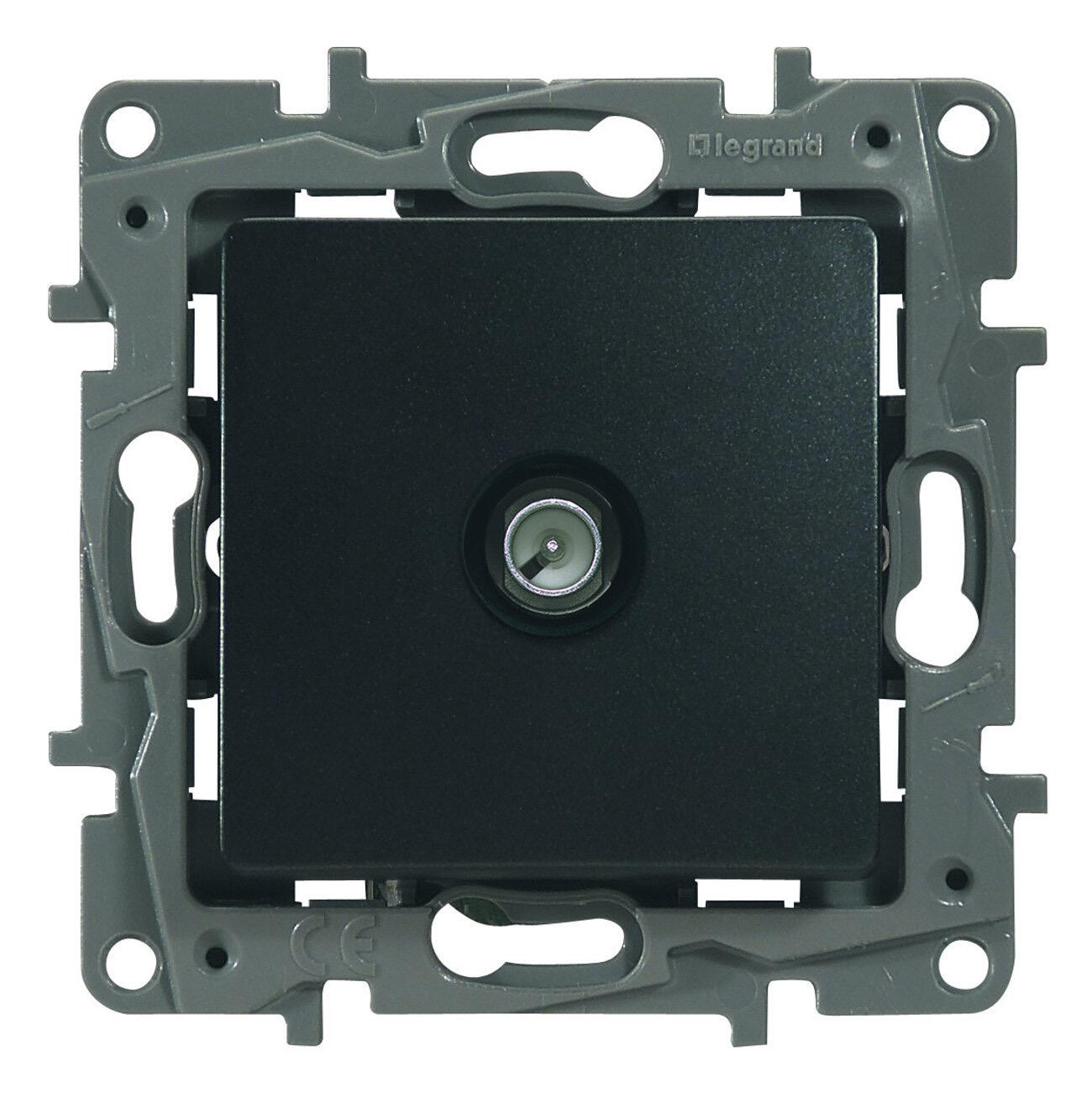 Mécanisme Prise Télévision Simple Mâle Legrand Niloé Fonte