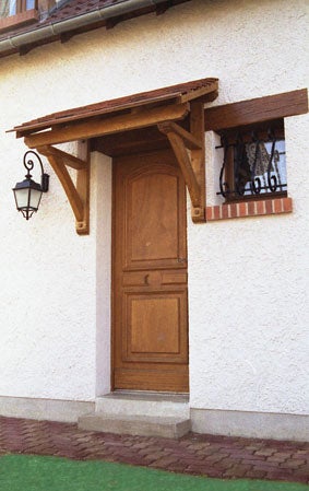 100 X 120 Cm Auvent Pour Porte Auvent De Porte Entrée Marquise De Terrasse 91491464