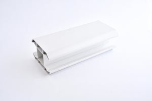 Poteau PVC Clea blanc, l.6 x P.9 x H.230 cm