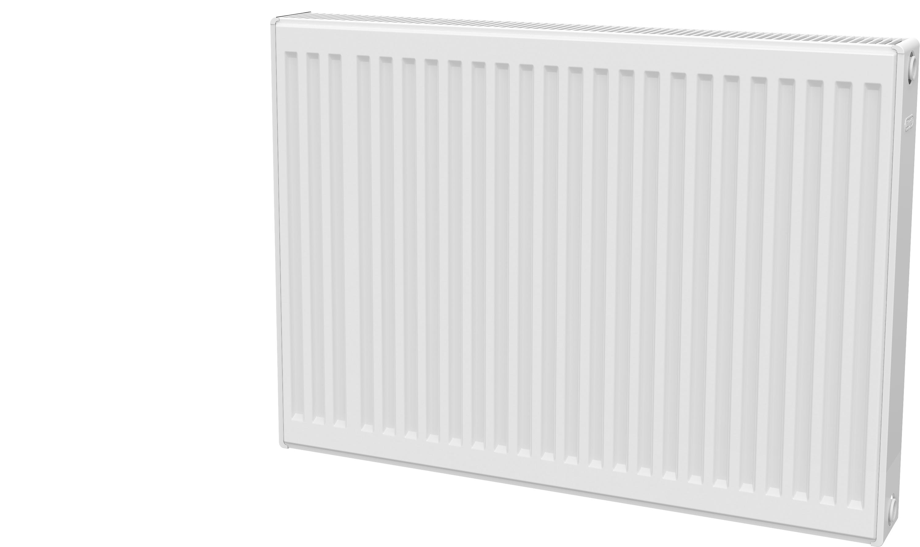 Radiateur eau chaude horizontal 1376W, l.80xH.60cm blanc DE'LONGHI Easy