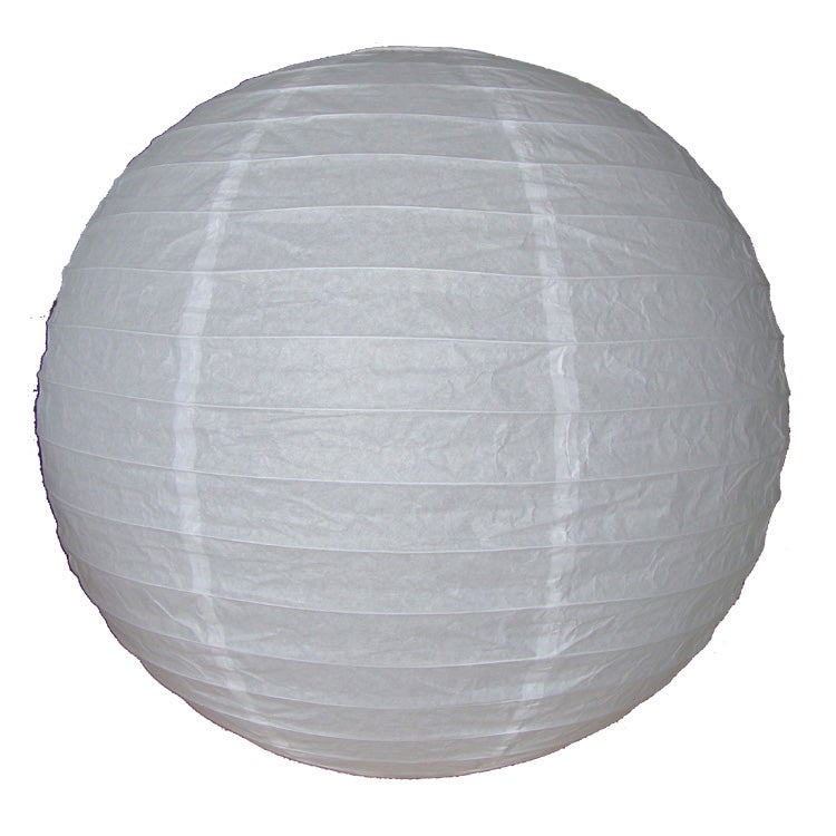 Suspension Goa papier blanc diam. 30cm - 2