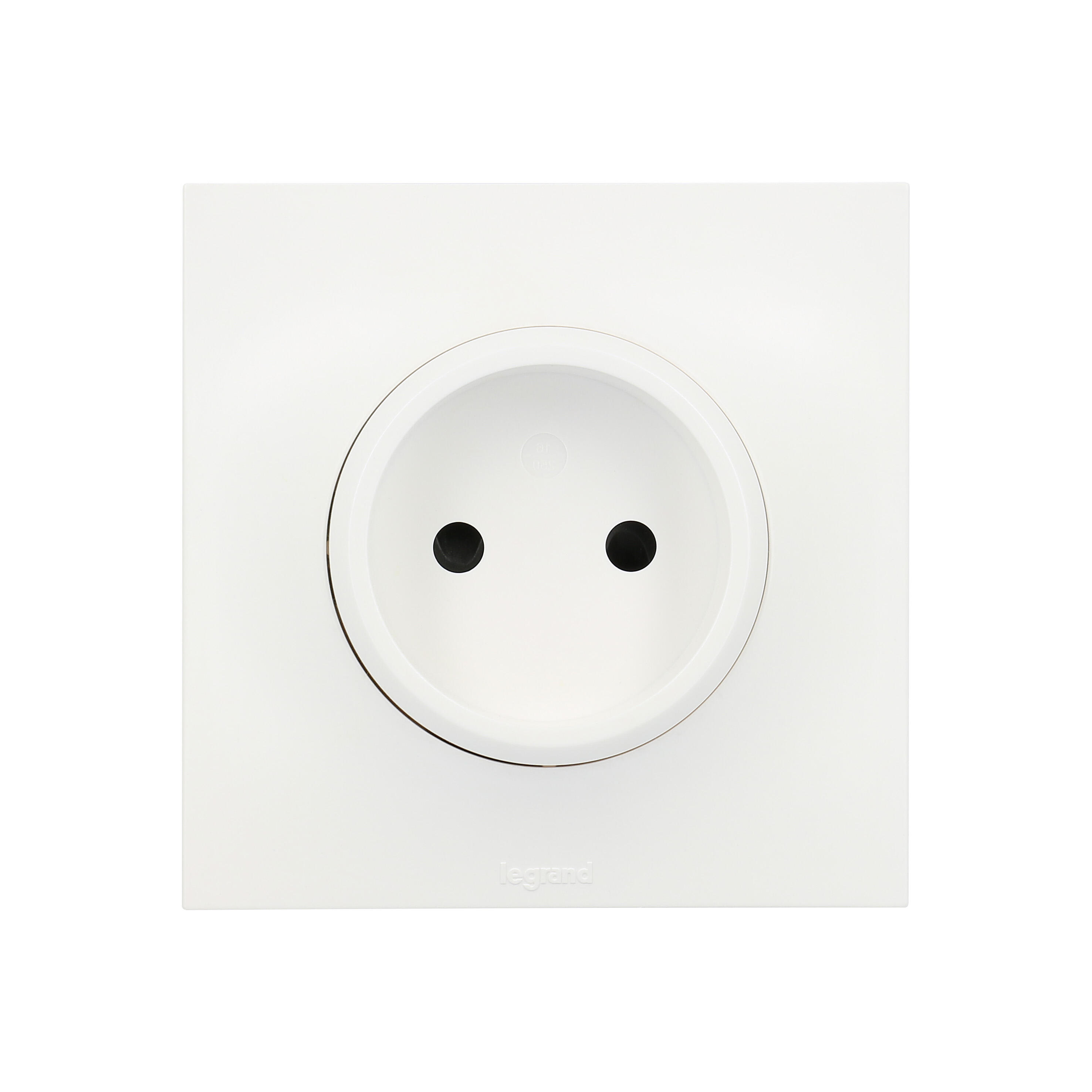 Prise sans terre complet Neptune, LEGRAND blanc - 2